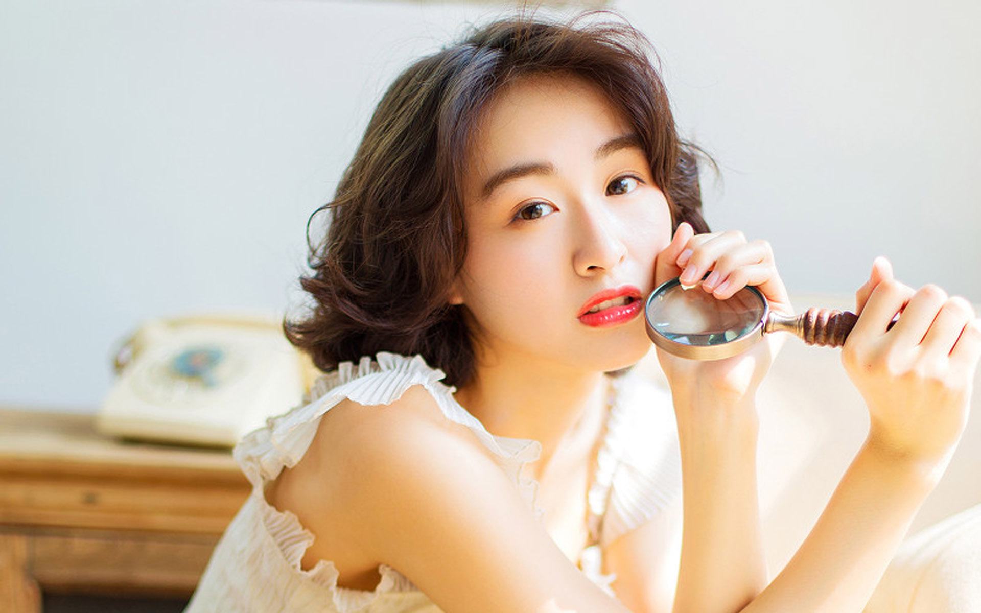 清纯   白嫩性感美女