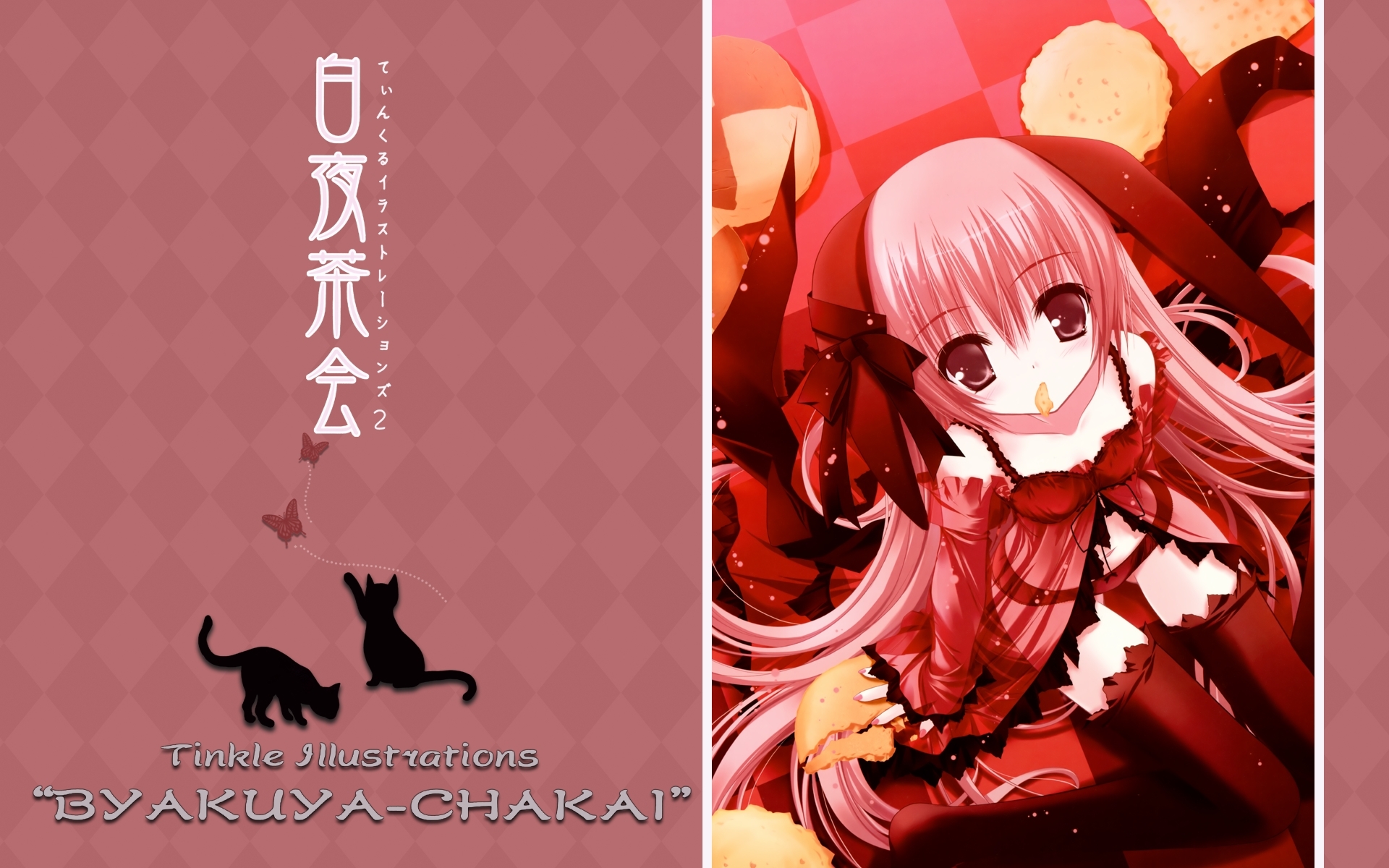 白夜茶会 萝莉 插画 漫画