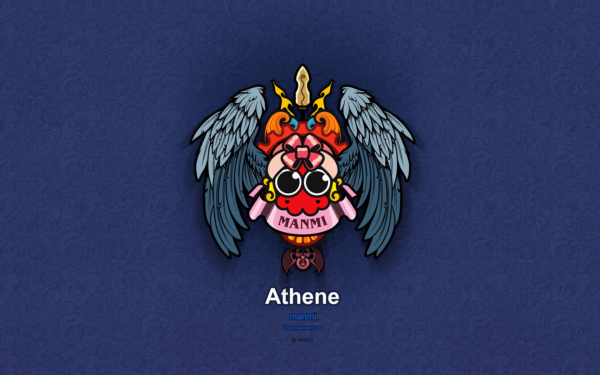 卡通  章小曼 十二诸神系列