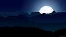 风景 夜色 儿童桌面专用