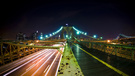 风景 城市夜景 高速公路 霓虹灯 儿童桌面专用