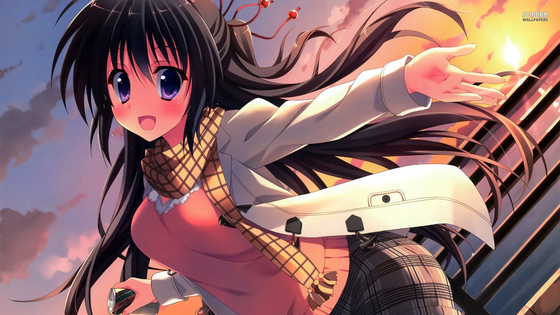 动漫 美女 清新