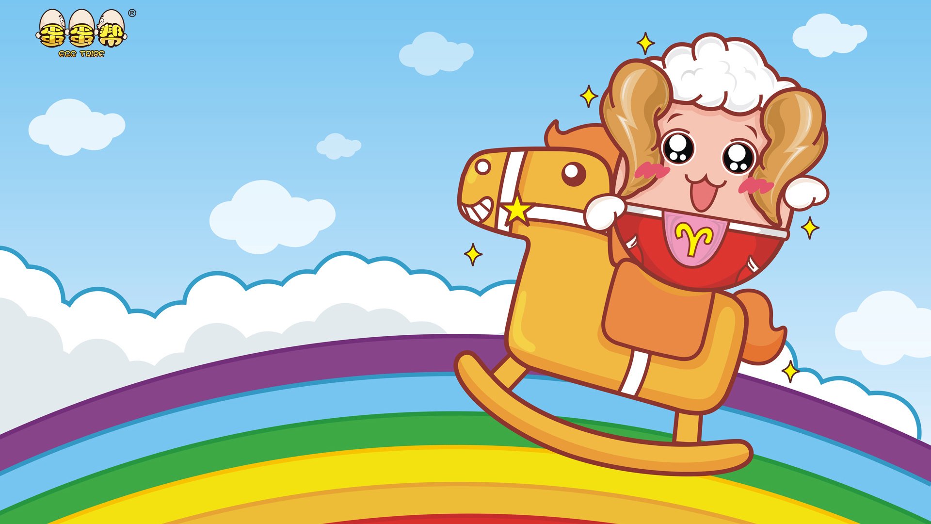 动漫卡通 手绘 动画 蛋蛋帮 儿童桌面专用