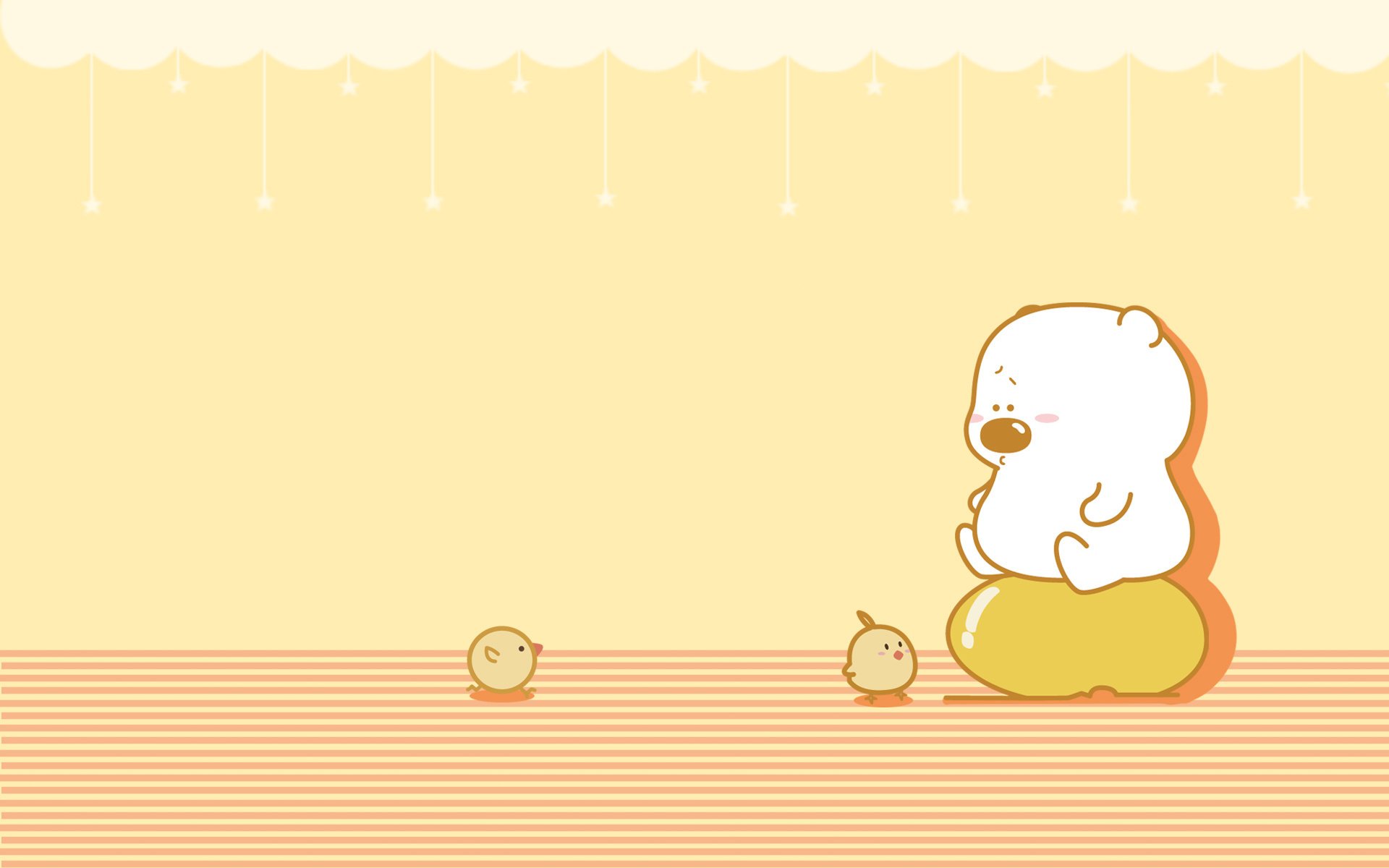 动漫 小囧熊 可爱 萌系 儿童桌面专用