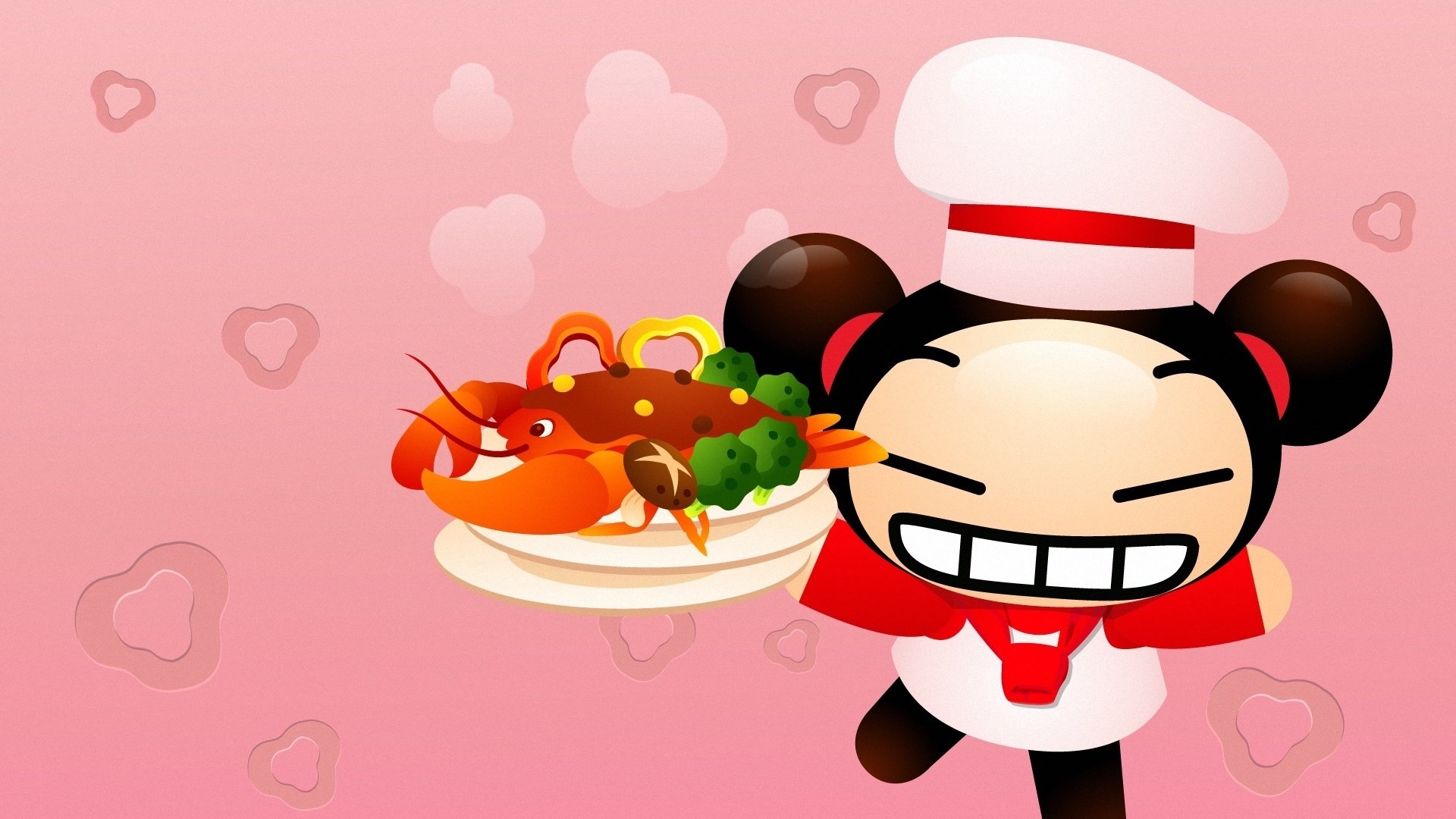 动漫 卡通 pucca 中国娃娃 可爱 儿童桌面专用