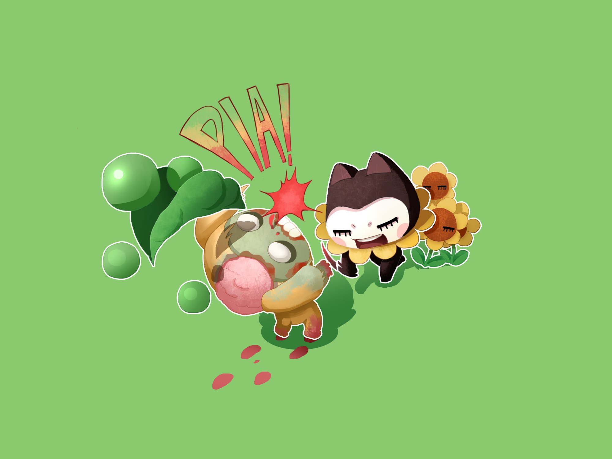 动漫 小左小右 可爱 萌系 儿童桌面专用