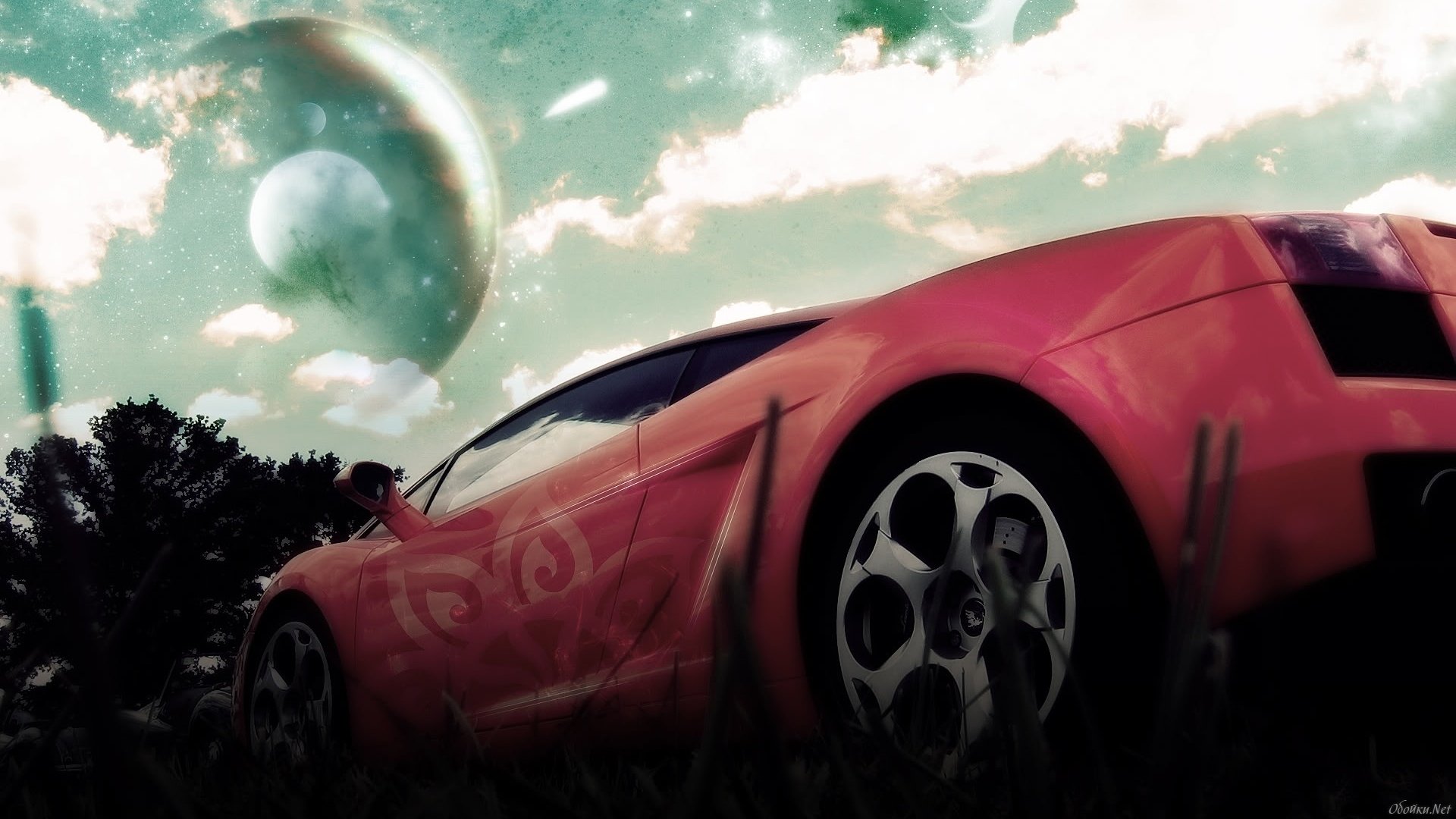 汽车 名车 红色