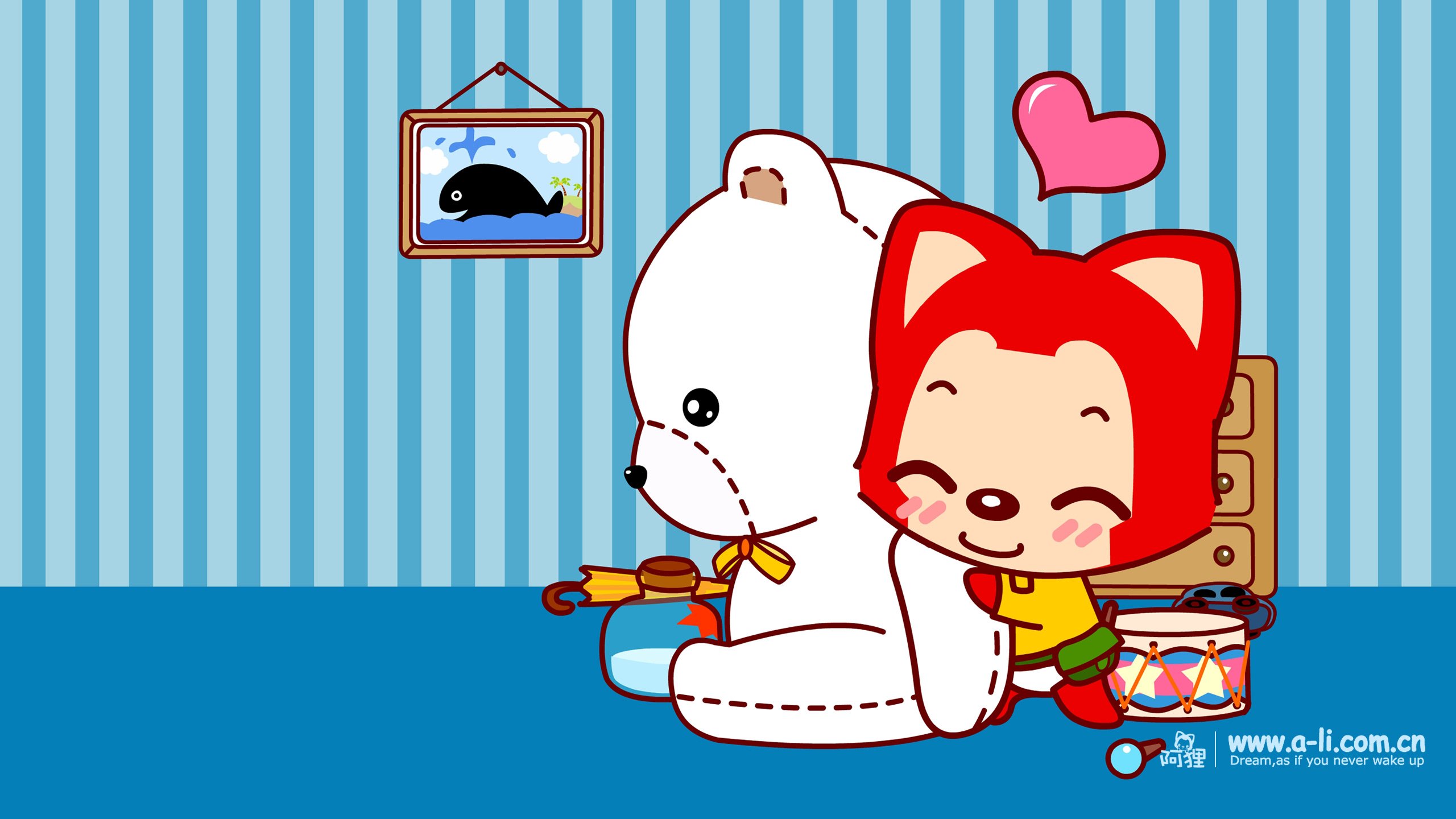 动漫 卡通 手绘  阿狸 狐狸