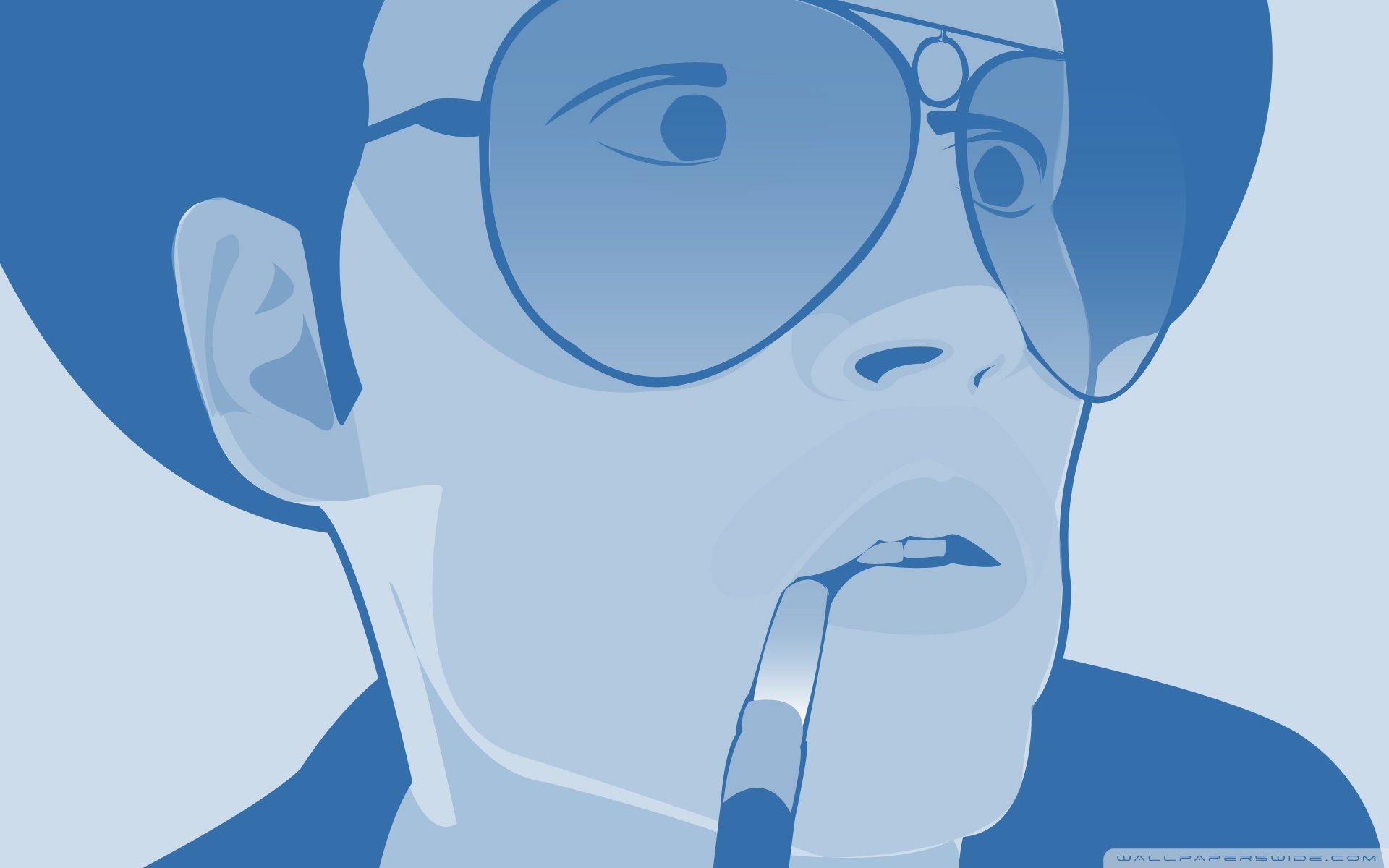 炫酷 特效 视觉艺术 设计 手绘 男人 烟