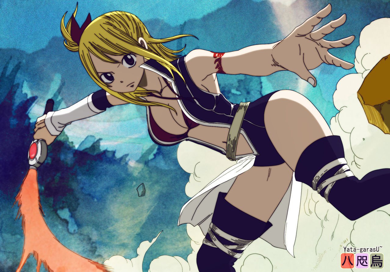 动漫 卡通 手绘  妖精的尾巴