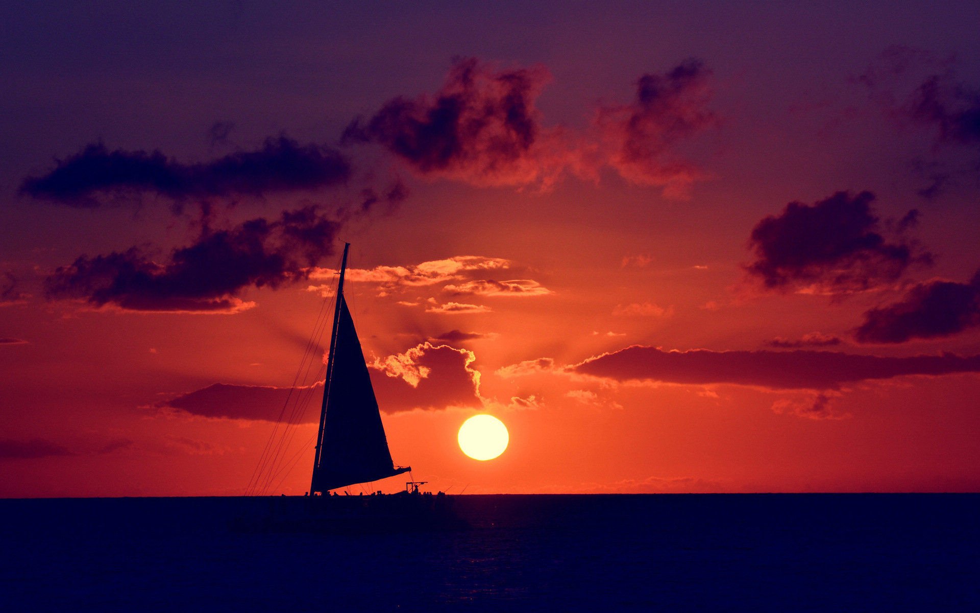 自然 风光 风景 落日余晖 夕阳 黄昏 傍晚 唯美