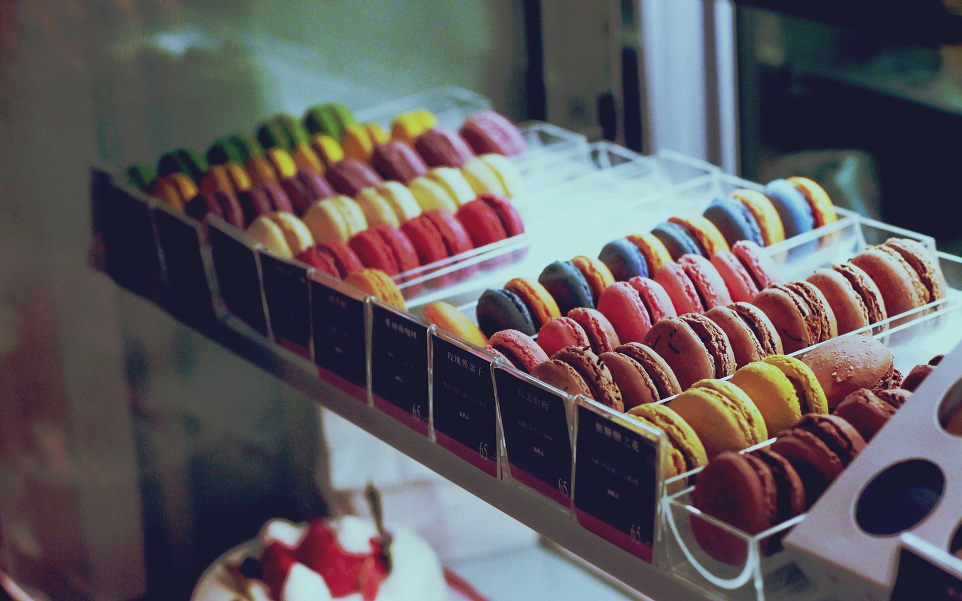 美食  清新 一口一口吃掉忧愁 食物 甜点 糕点 吃货 马卡龙