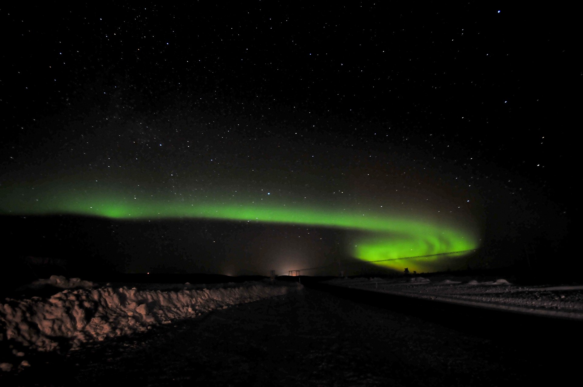 大自然 神奇 奇迹 极光 绚丽 意境  绿色 世界尽头的绚烂之美