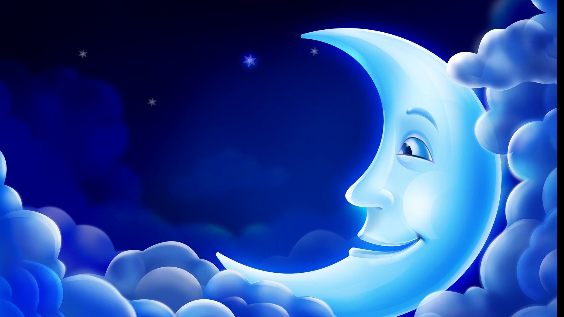 睡觉 晚安 把世界忘掉 安静 温馨 月亮 夜晚 星星 梦乡 睡梦