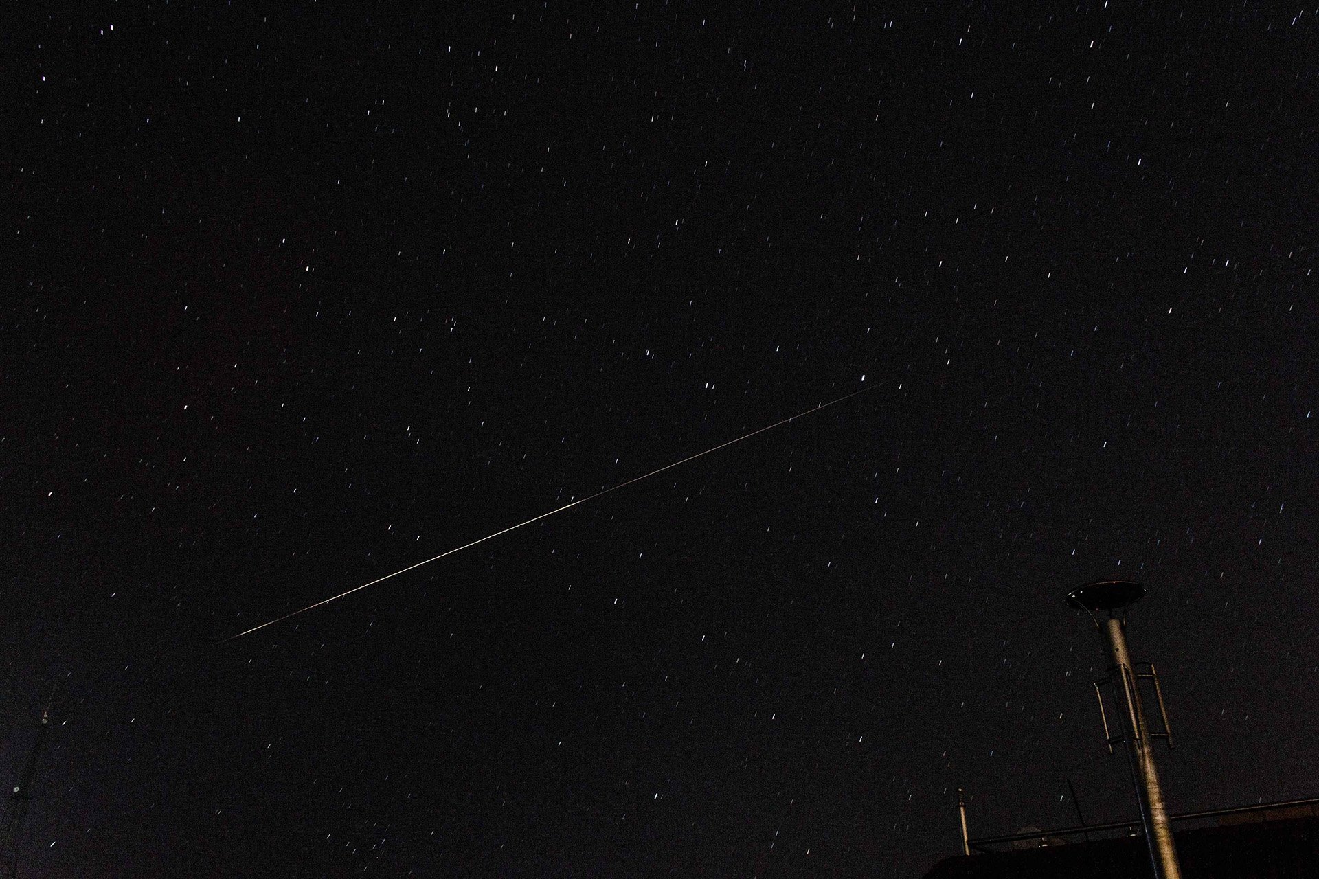 转瞬即逝的美丽 流星 夜晚 天空 星星 繁星