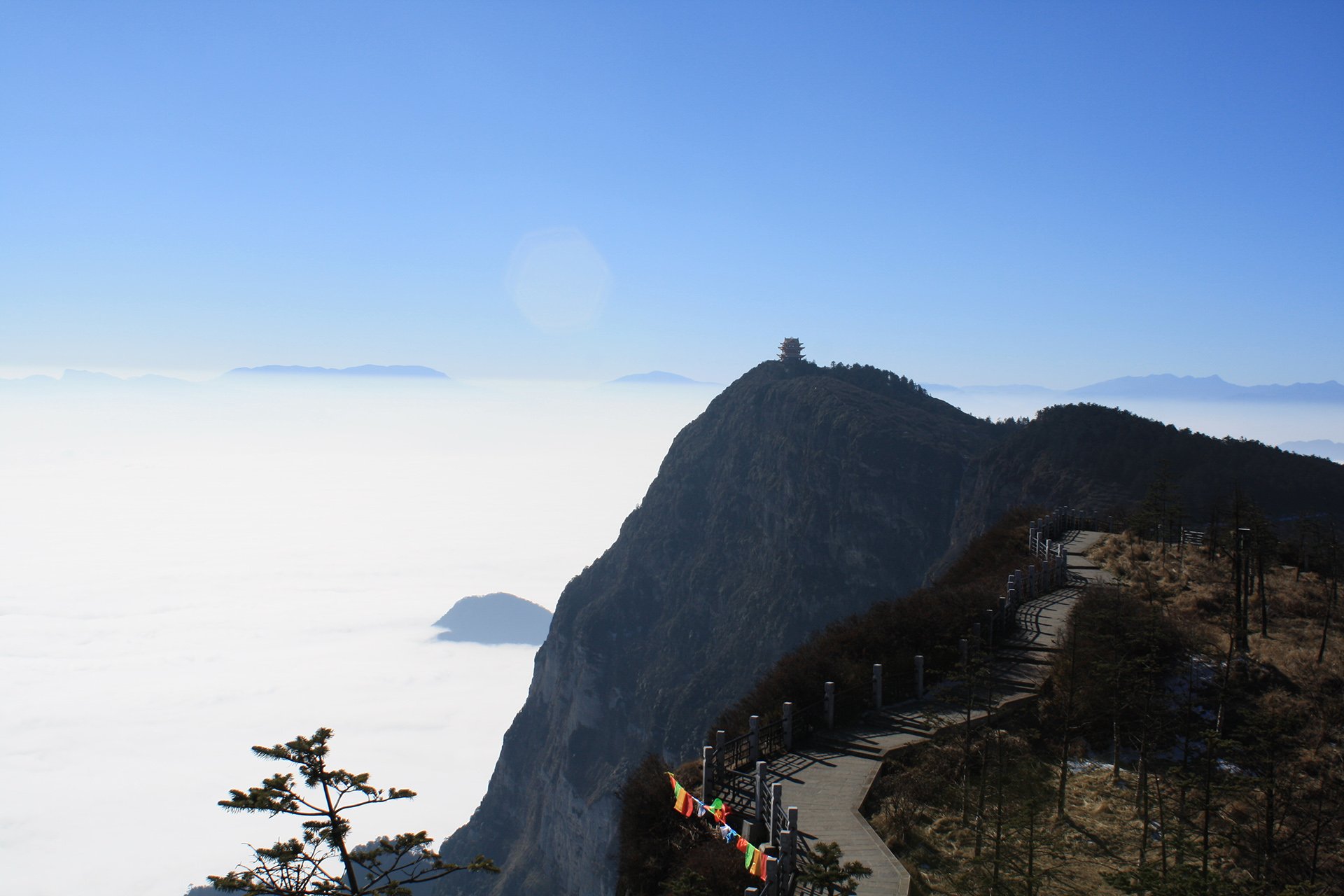 心静者高 风景 云雾 唯美 意境 古风