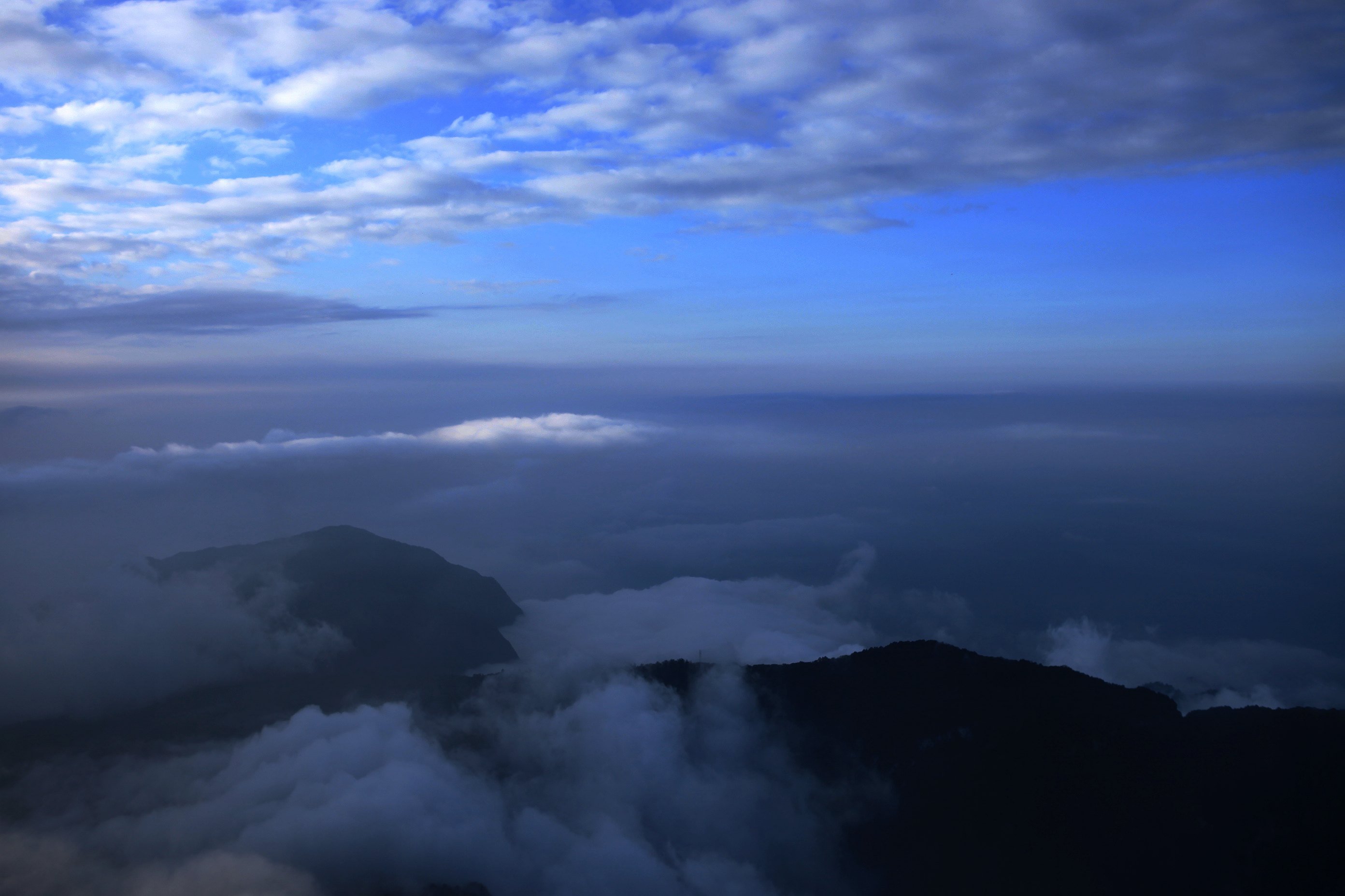 心静者高 风景 云雾 唯美 意境 古风