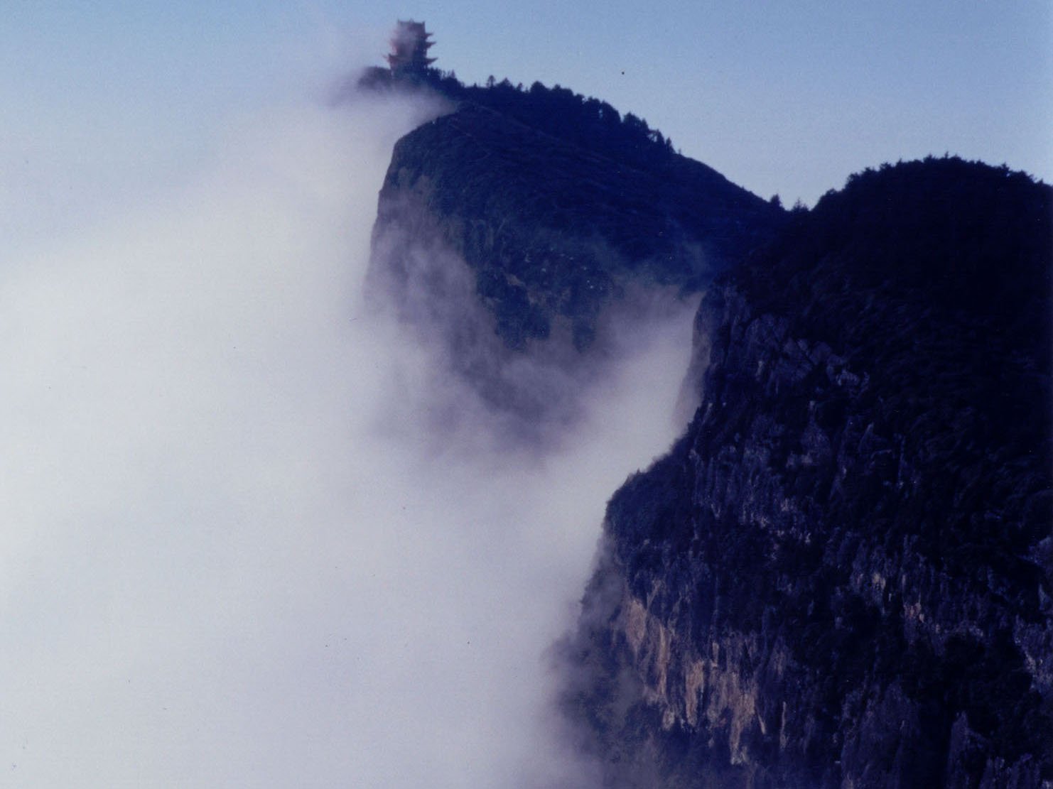心静者高 风景 云雾 唯美 意境 古风