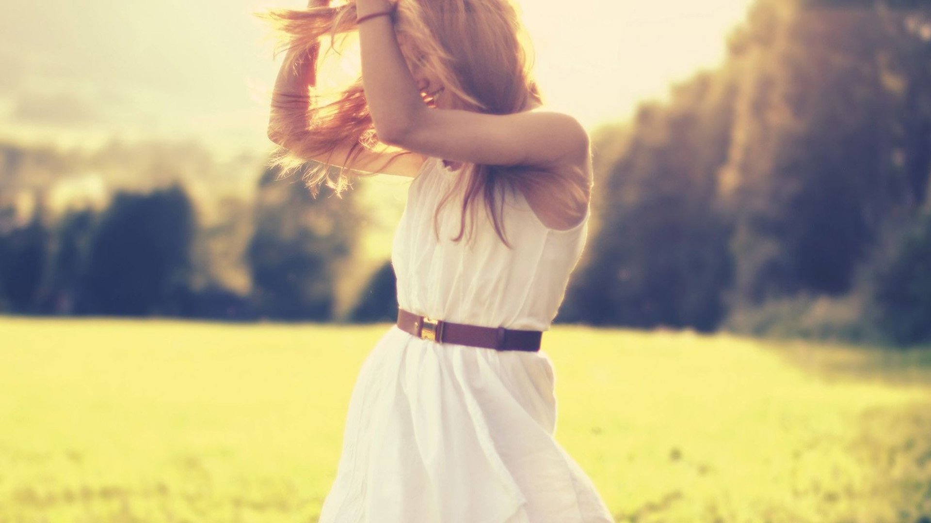 美女 清纯佳人 青春 温暖 安静 清新