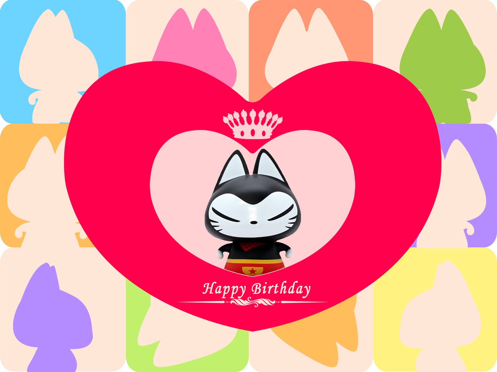 动漫 卡通 静物 拽猫 可爱