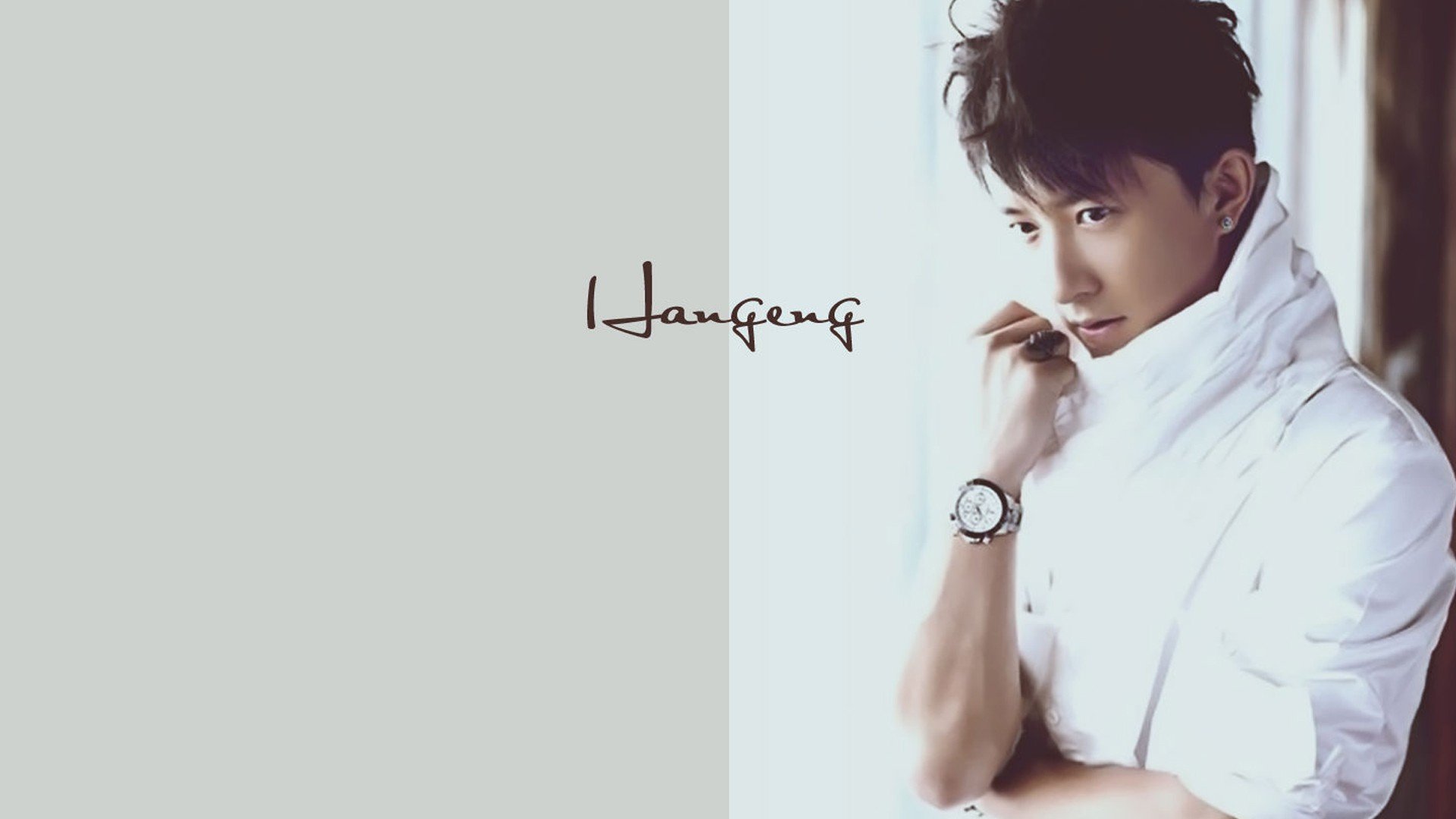 明星 韩庚 帅哥