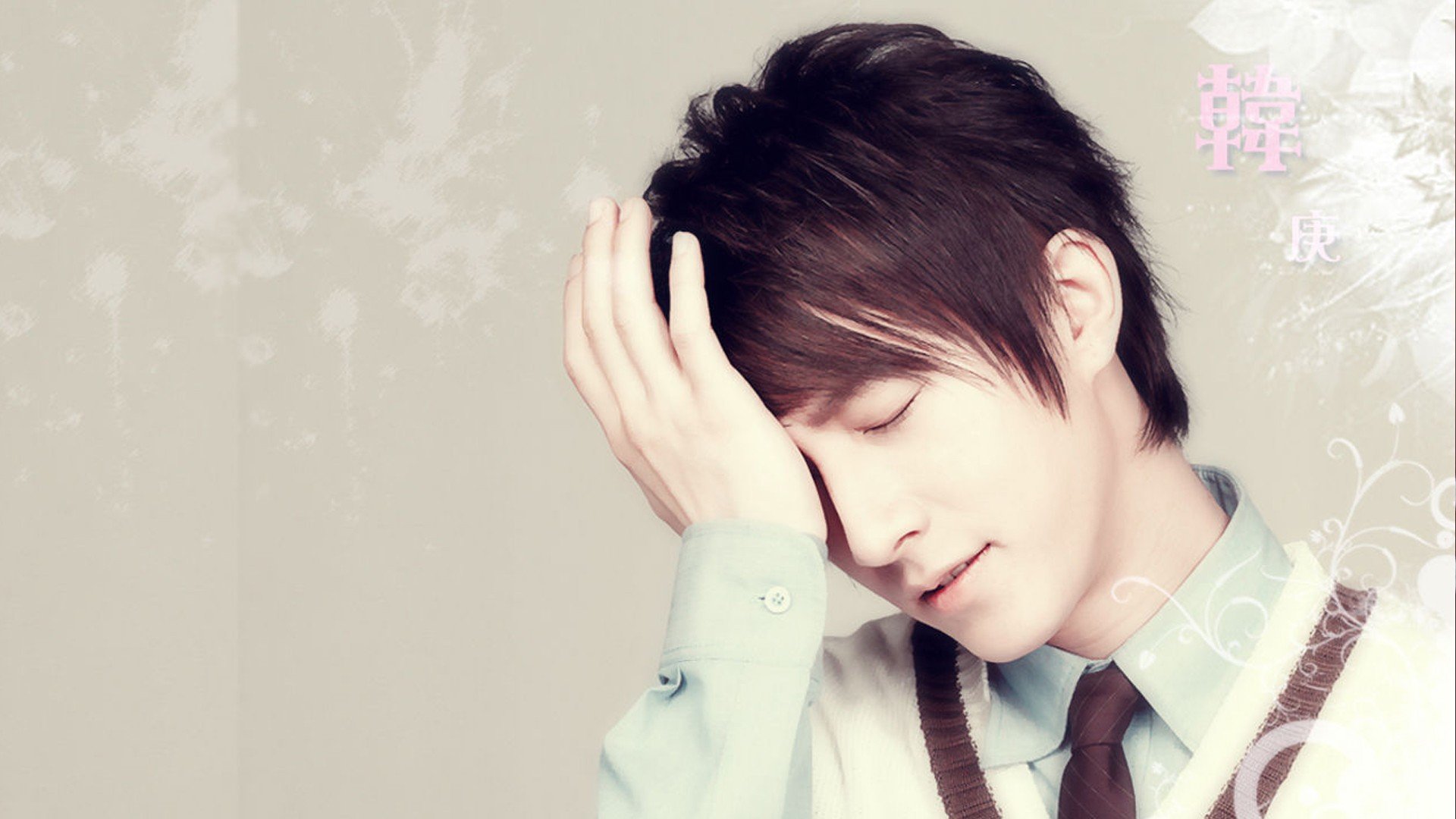 明星 韩庚 帅哥