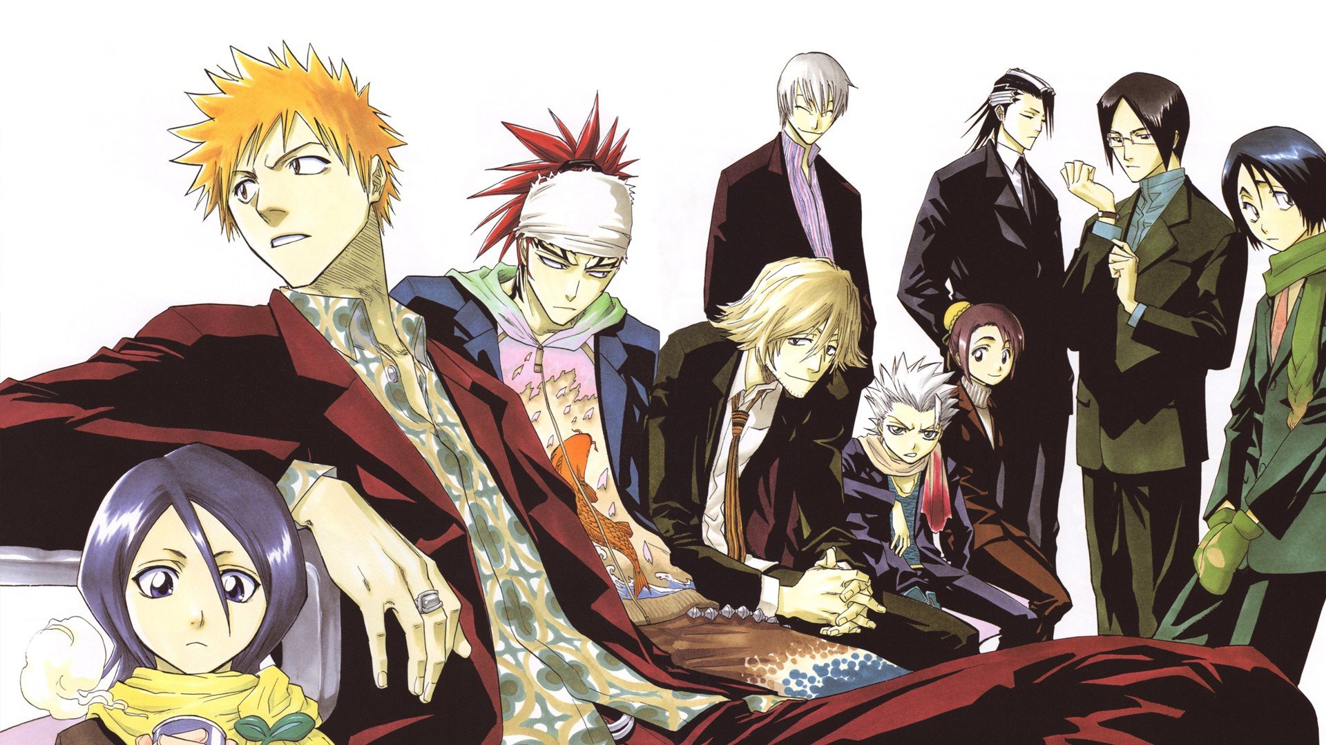 动漫 手绘 死神