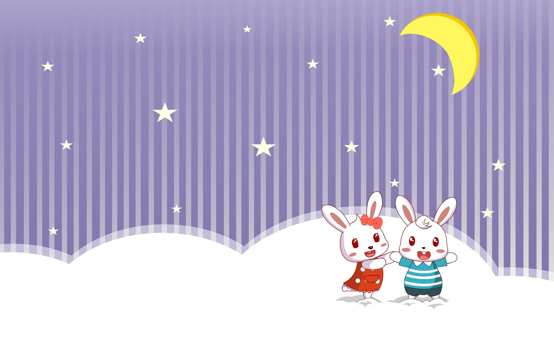 动漫 手绘 兔小贝