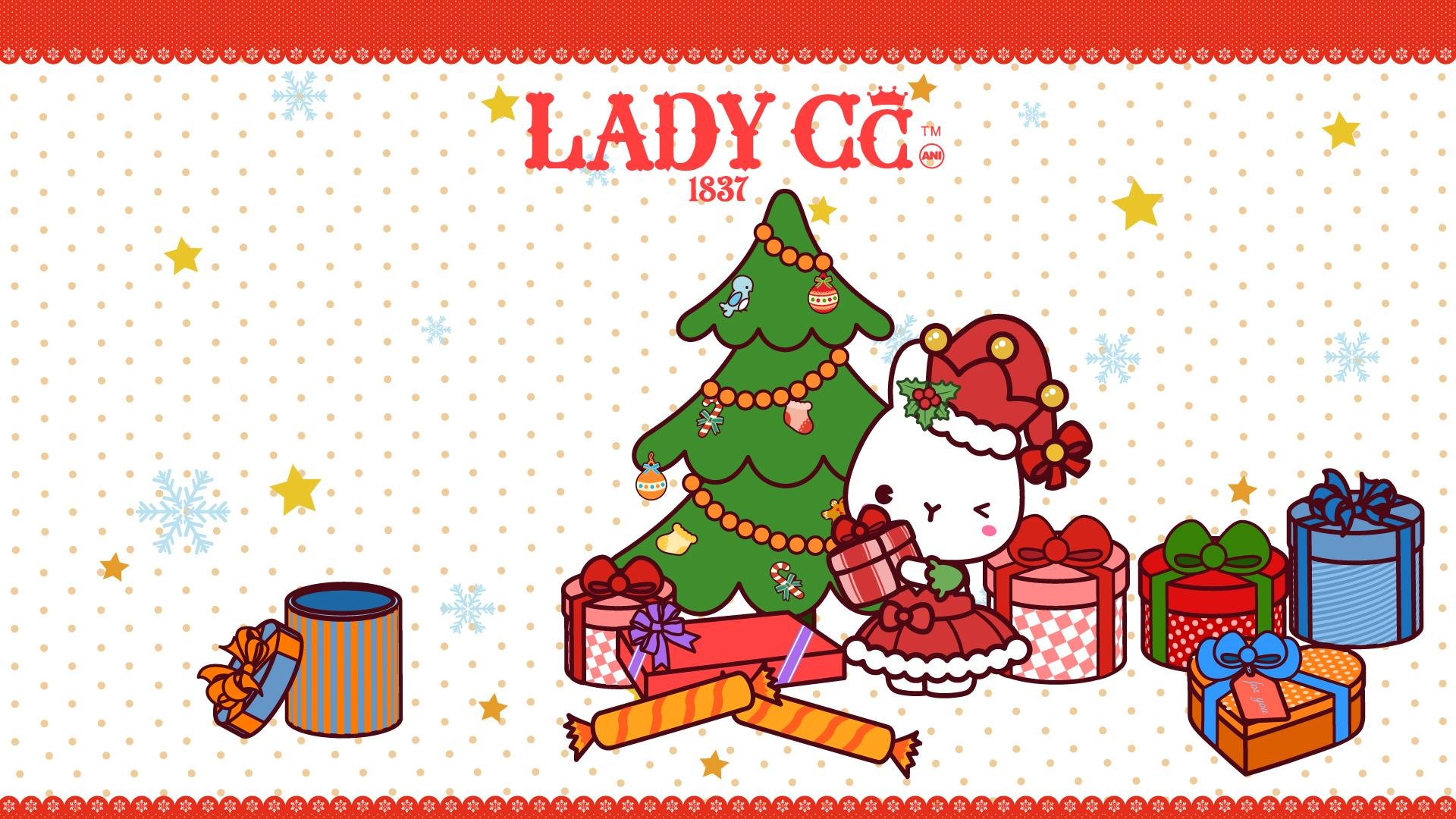 手绘 卡通 兔子 LADY CC 公主茜茜