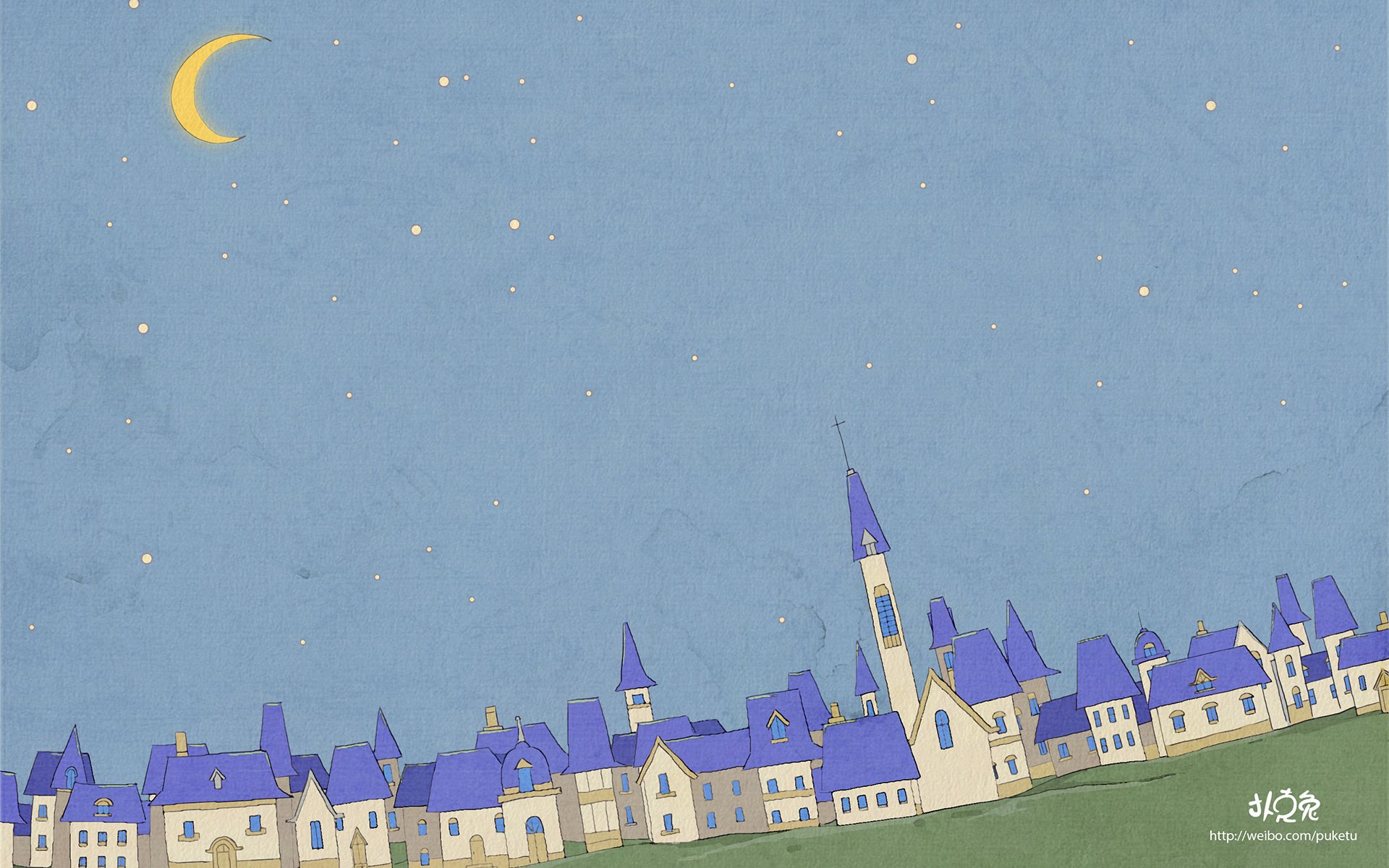 卡通 手绘 扑克兔