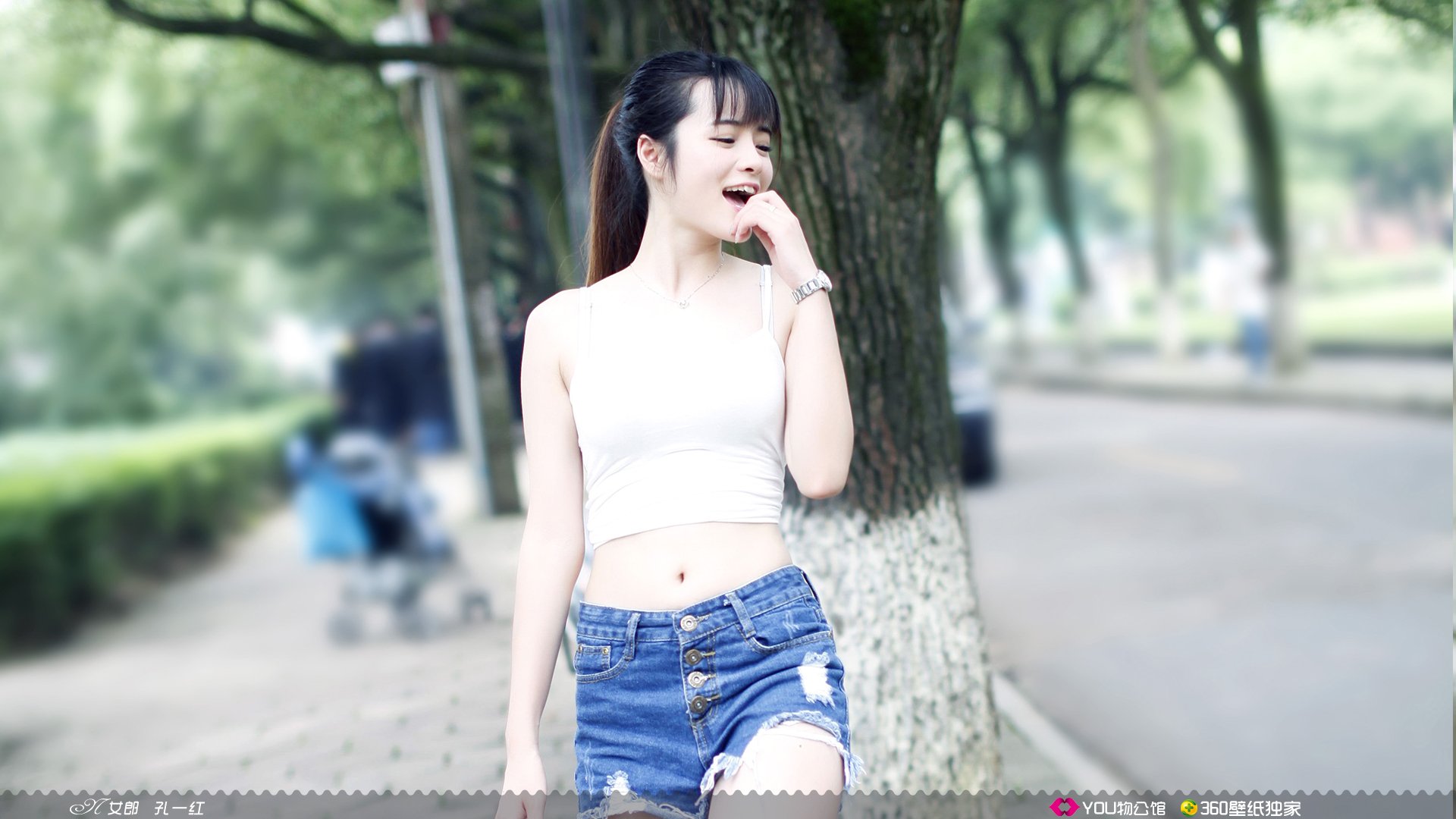 YOU物公馆 美女 孔一红 N女郎 YOU物馆 性感 湖南农大校花 @孔一红一朵小花kyh @YOU物公馆官博