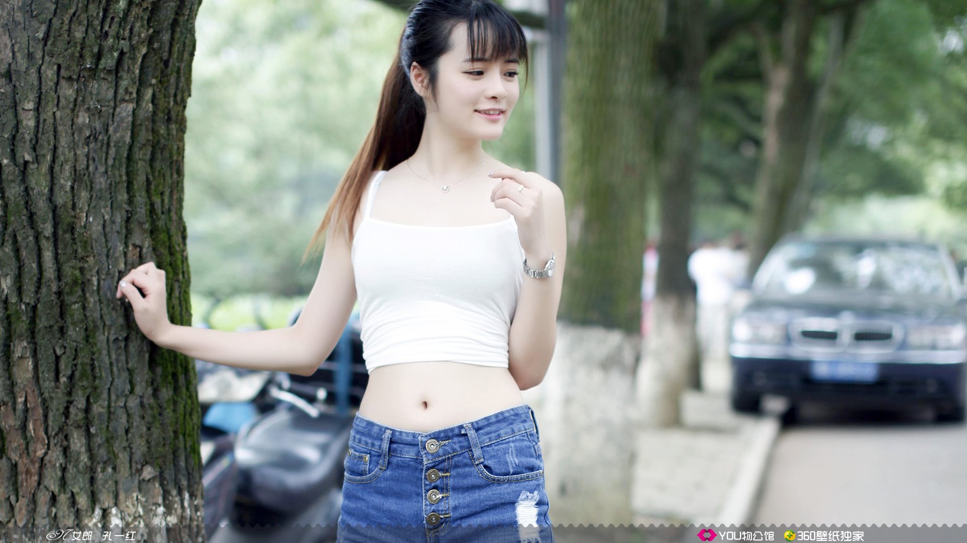 YOU物公馆 美女 孔一红 N女郎 YOU物馆 性感 湖南农大校花 @孔一红一朵小花kyh @YOU物公馆官博