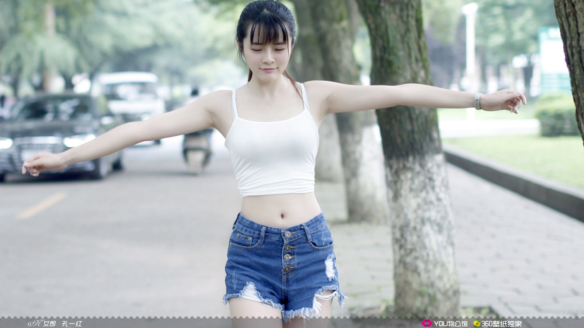 YOU物公馆 美女 孔一红 N女郎 YOU物馆 性感 湖南农大校花 @孔一红一朵小花kyh @YOU物公馆官博