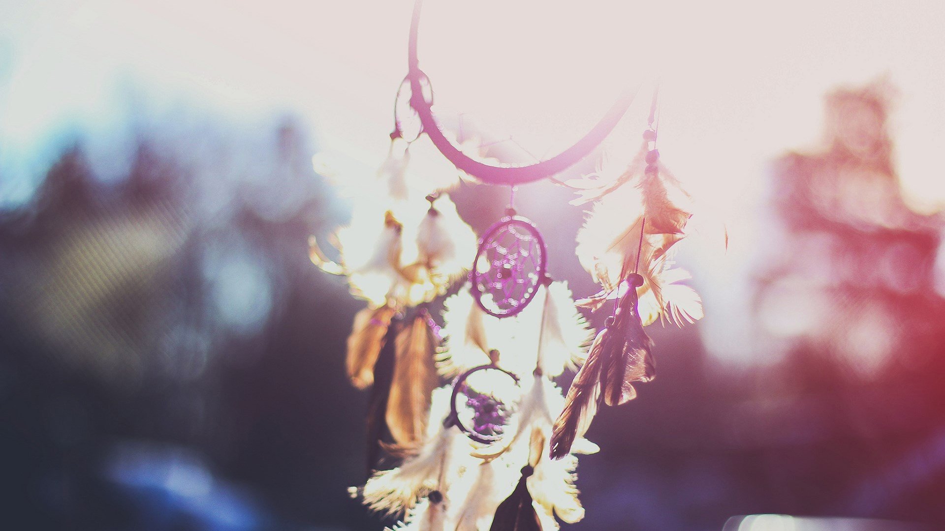 小清新 唯美 温馨 安静 捕梦网