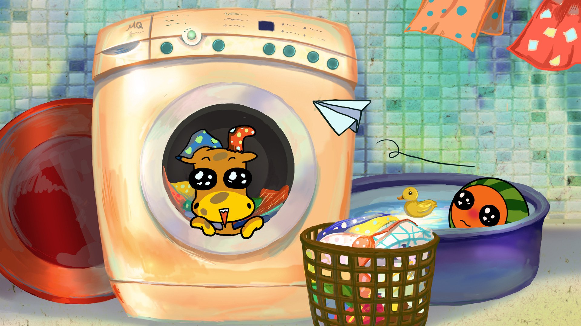 迷雾中的但丁 长颈鹿