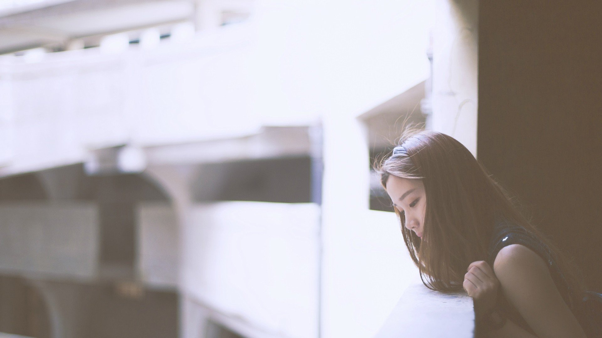 美女 清新 萌妹子 长发