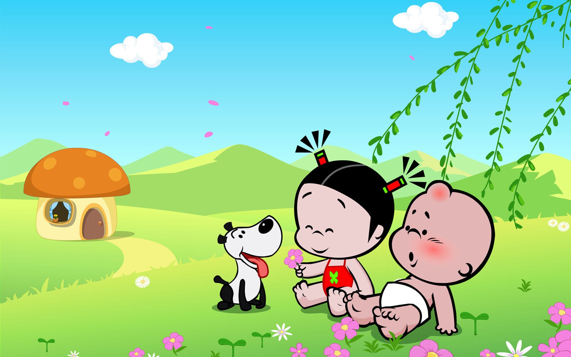 七夕 情人节 情侣 爱情 小破孩