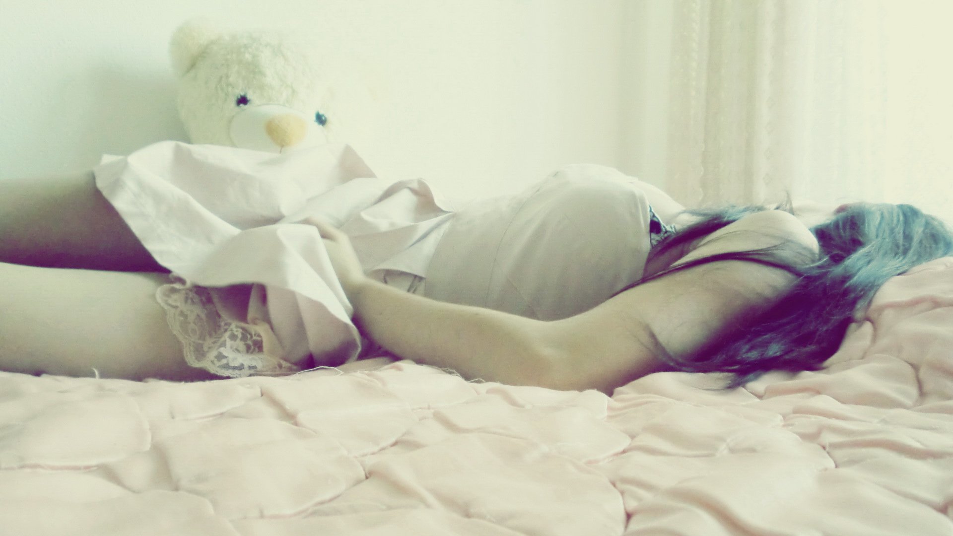 美女 清纯 青春 小清新 温暖 安静 伤感