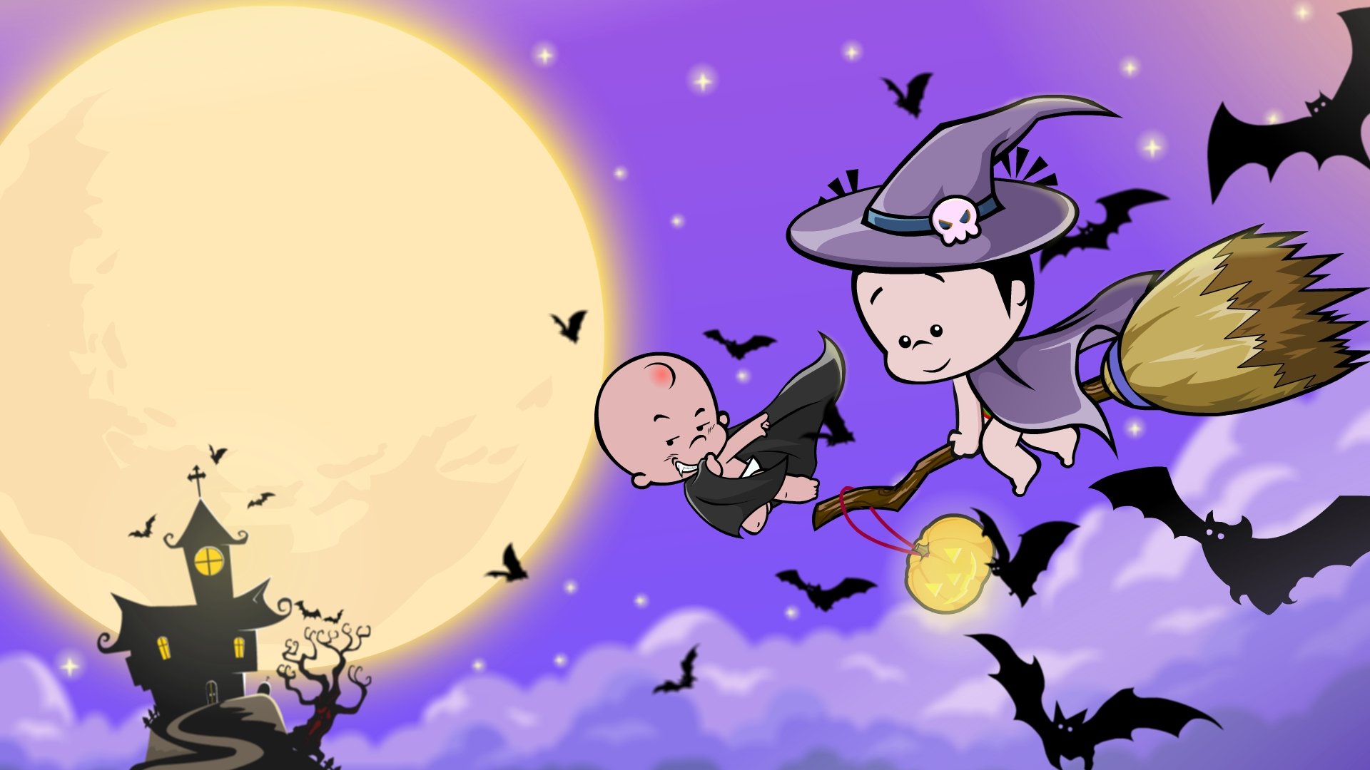 小破孩 卡通 手绘