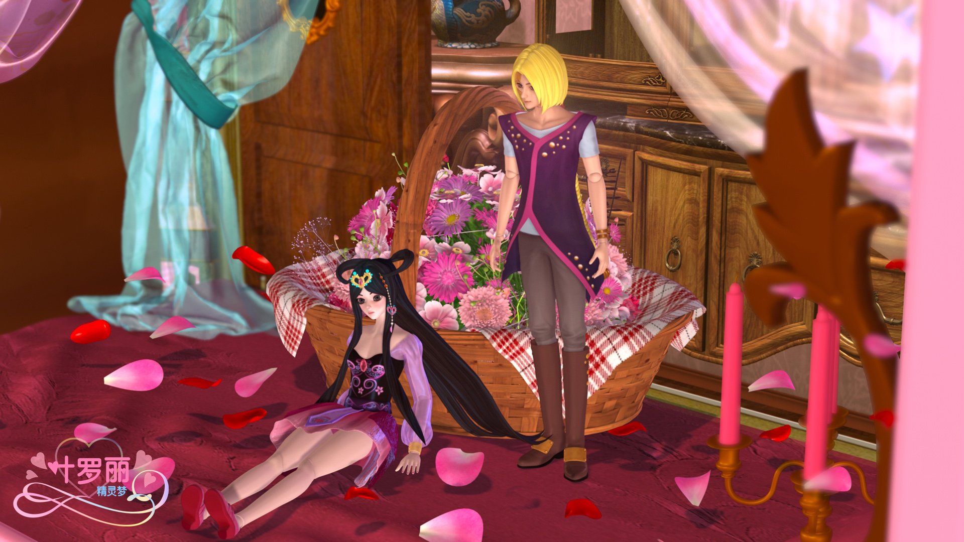 精灵梦夜萝莉 夜萝莉 动画 魔法 国产 3D动画