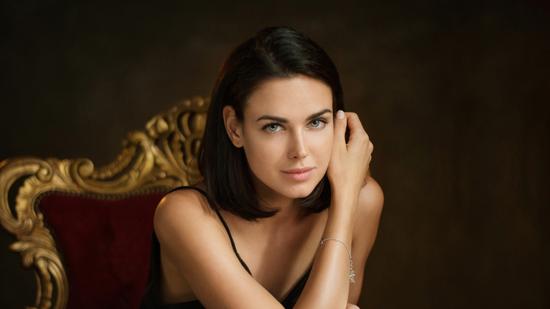 欧美女神 优雅 性感 温柔