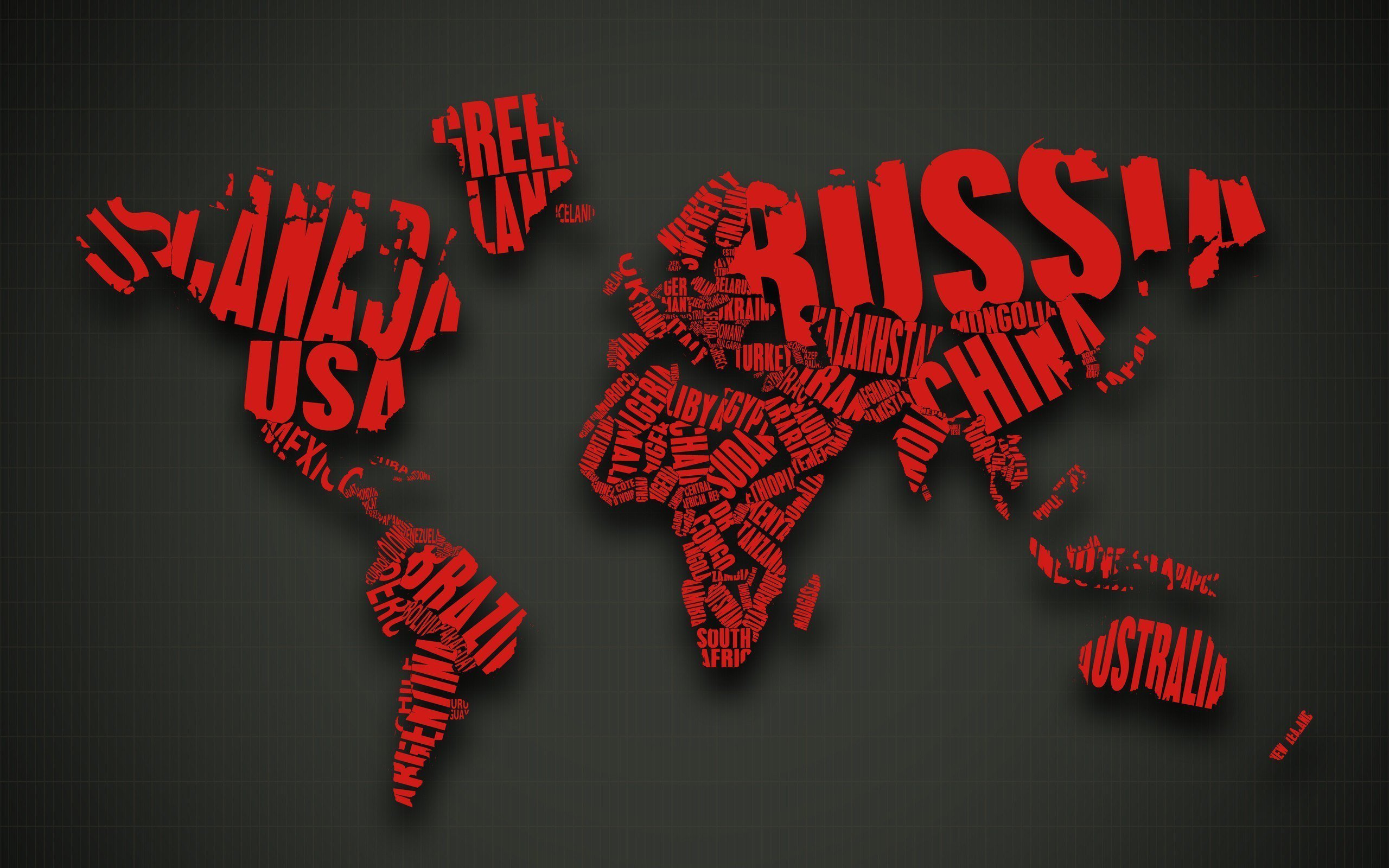 炫酷时尚 世界地图