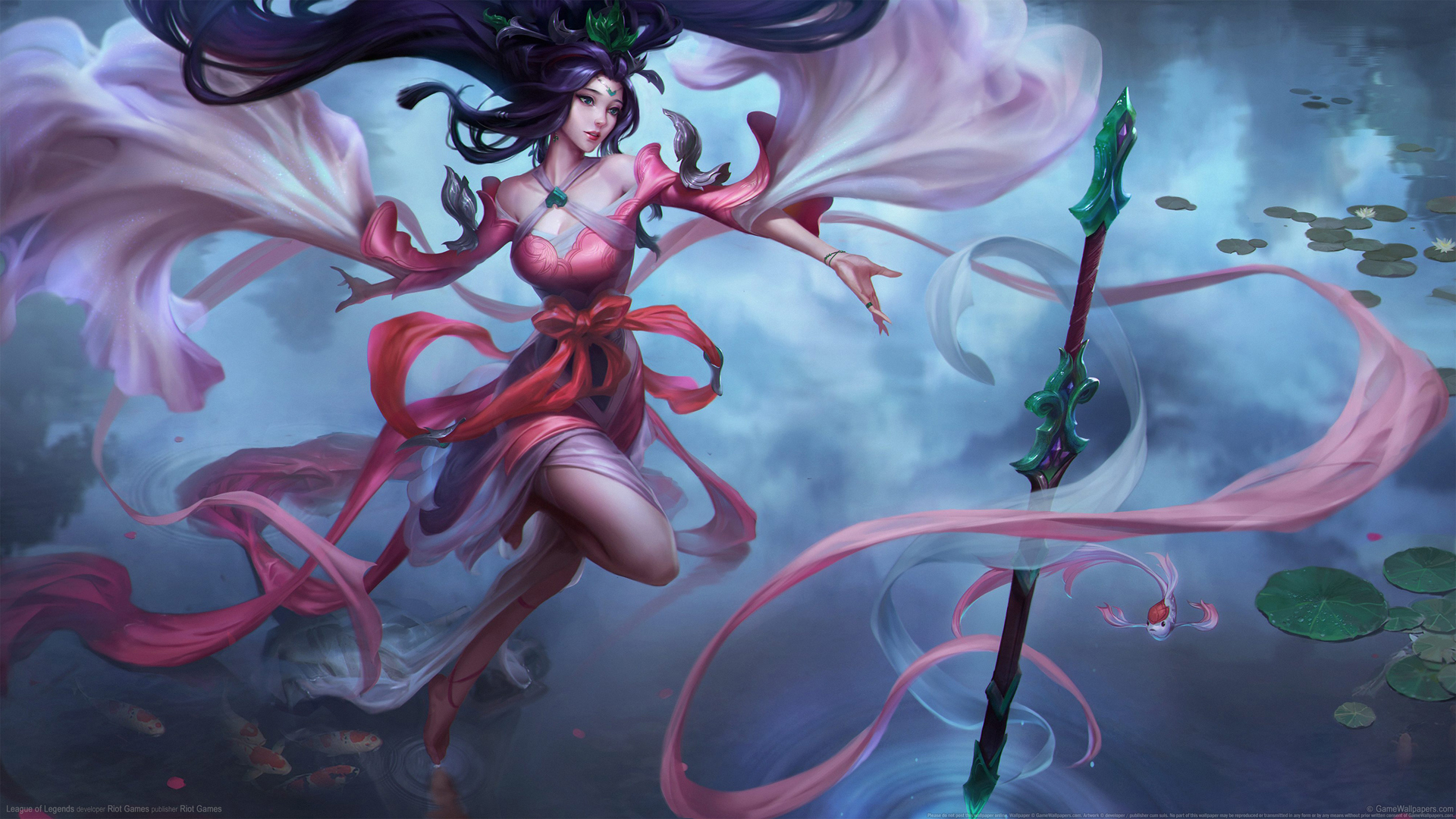 英雄联盟  玉剑传说风仙子