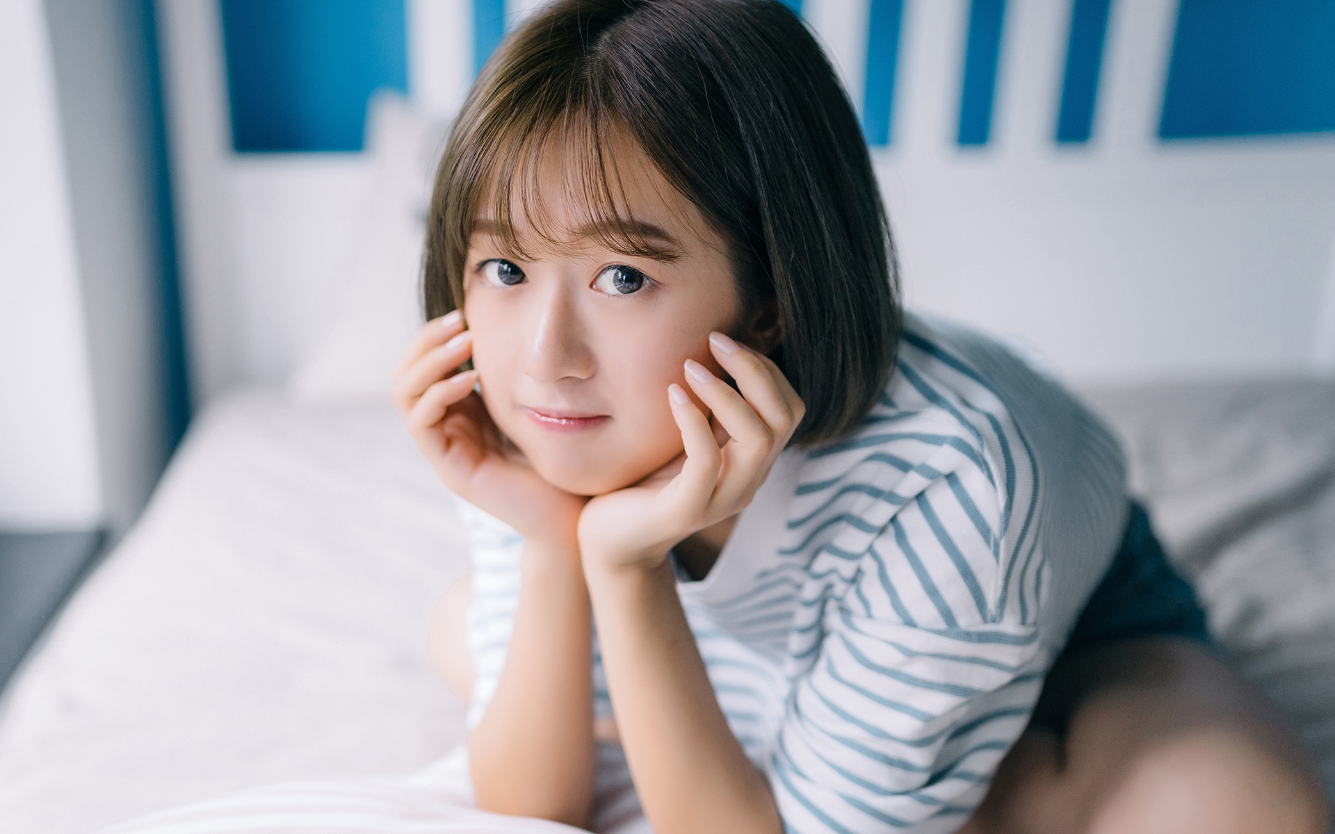 清纯 女孩 小可爱 同桌