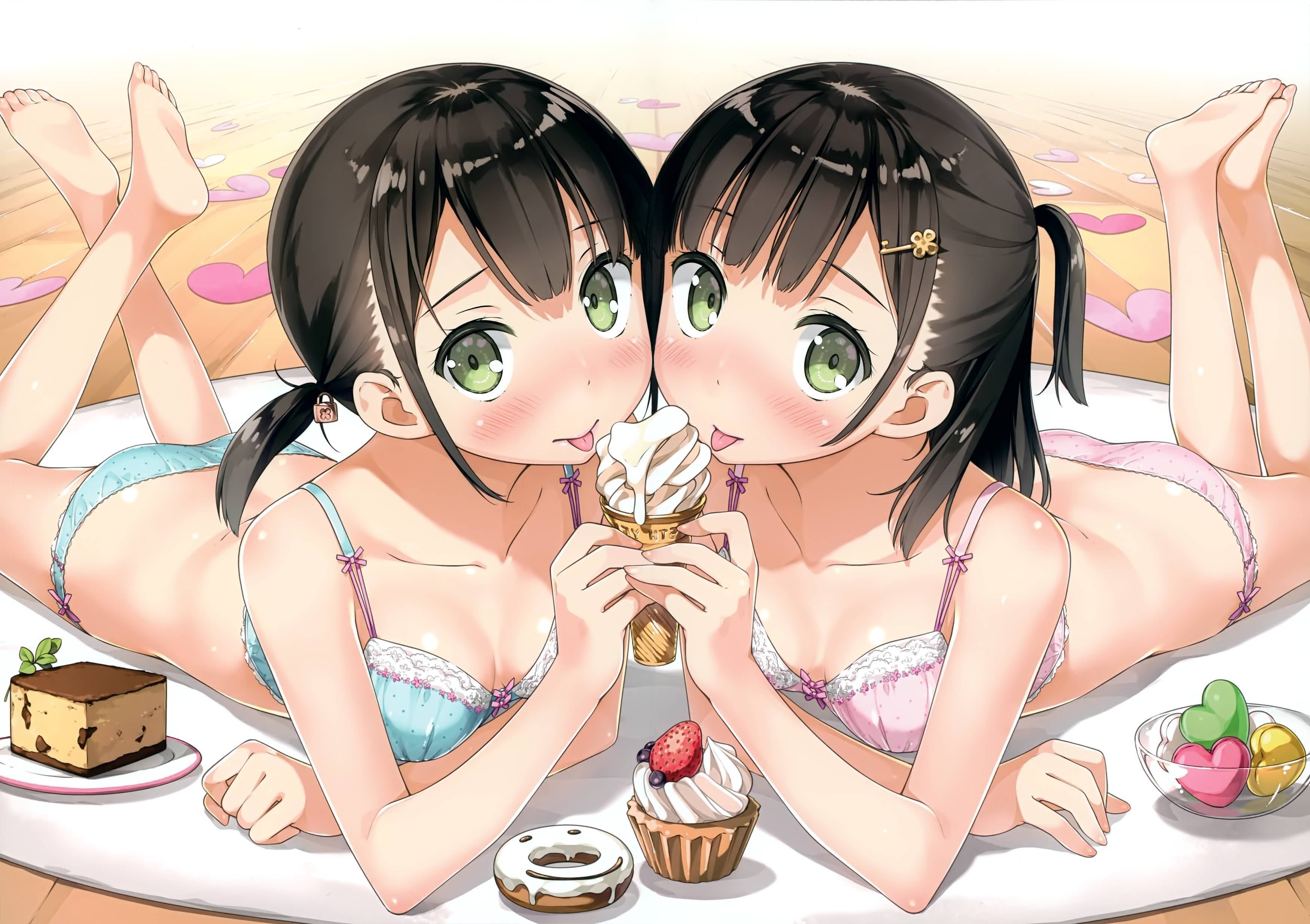二次元 泳装 蛋糕 冰淇淋