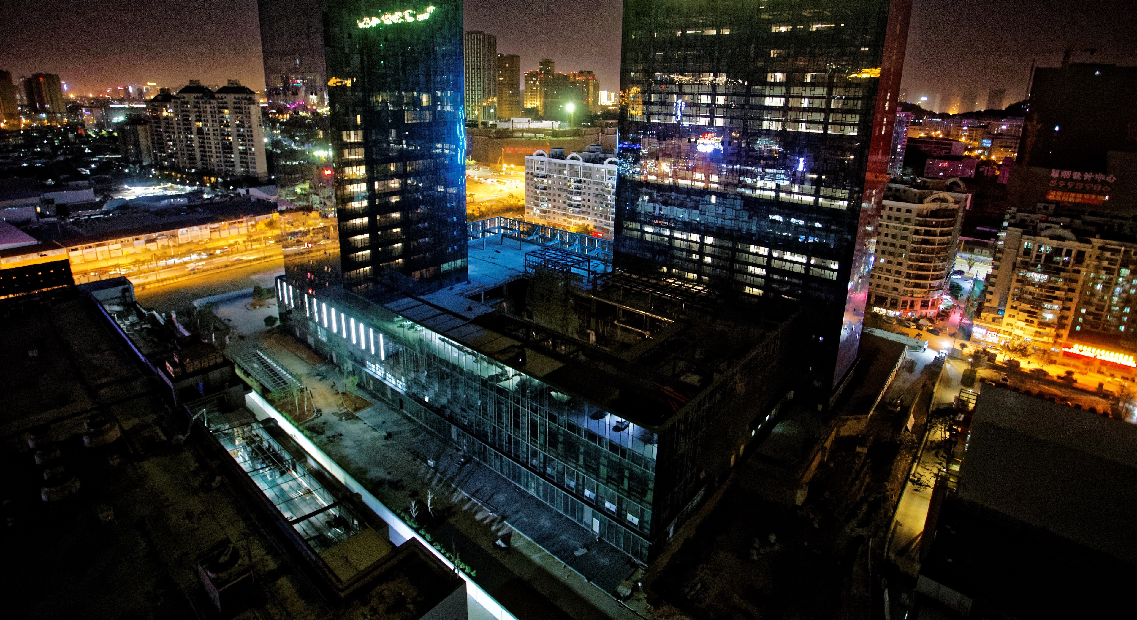 城市夜景 厦门