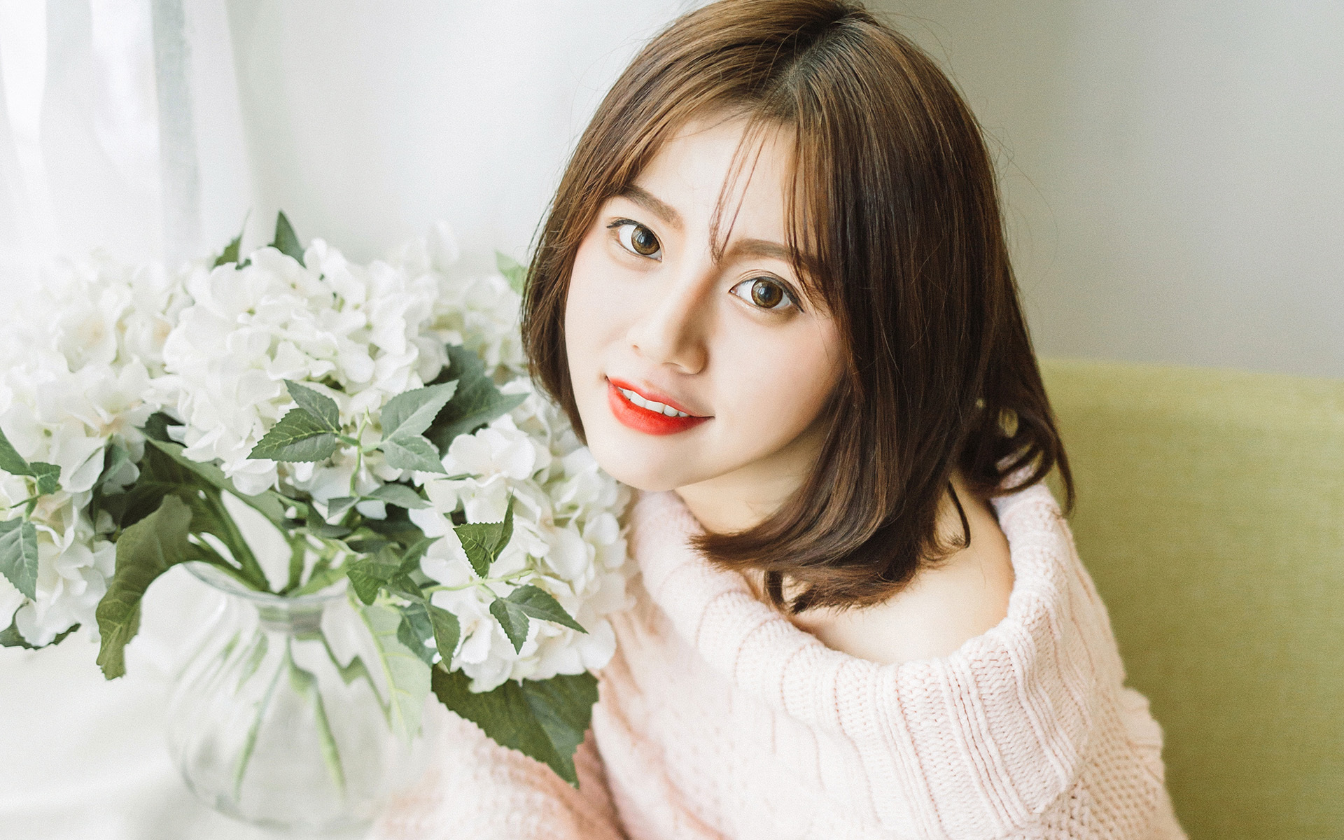 美女 可爱 俏皮 甜美