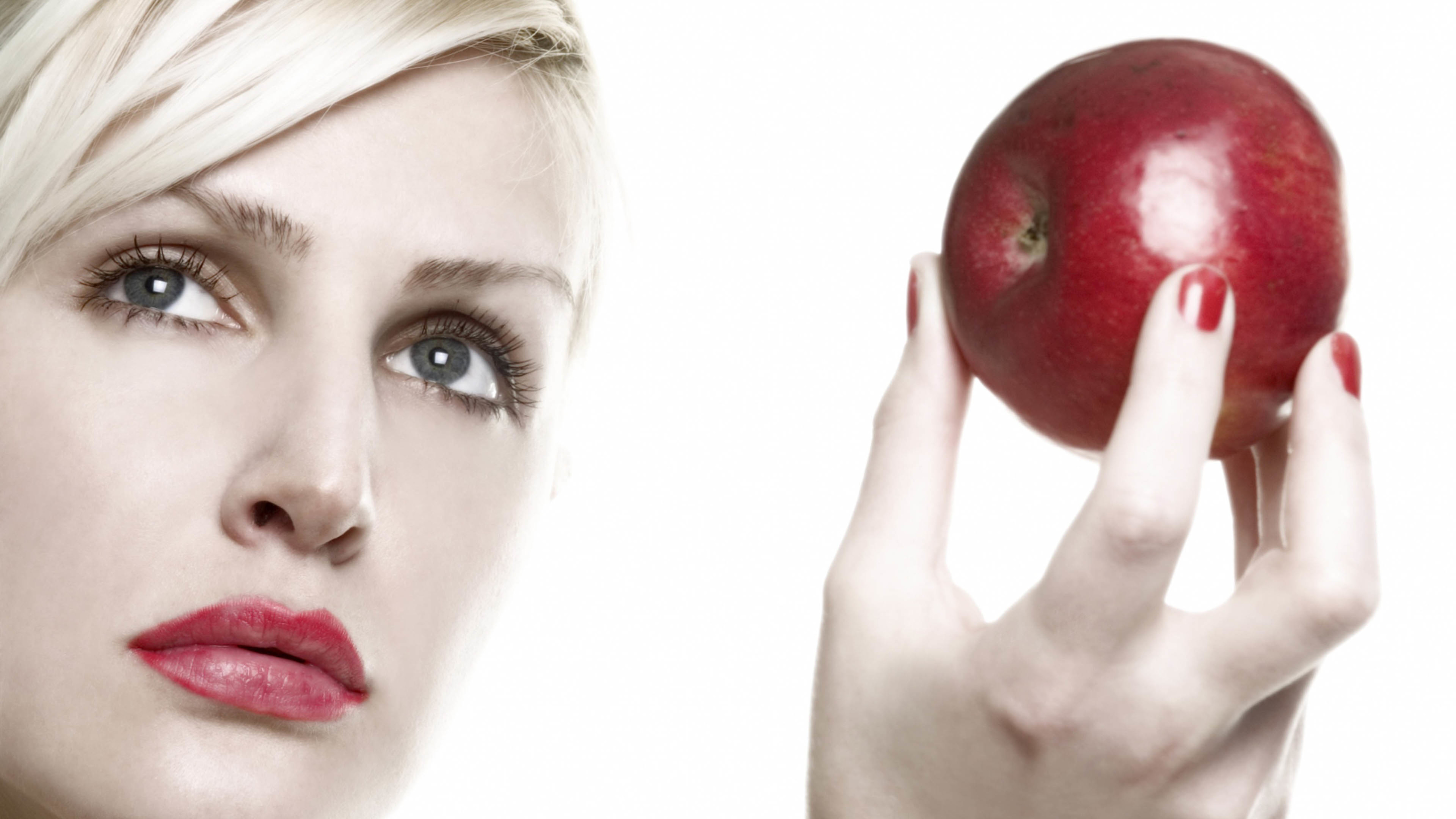 美女 欧美 苹果