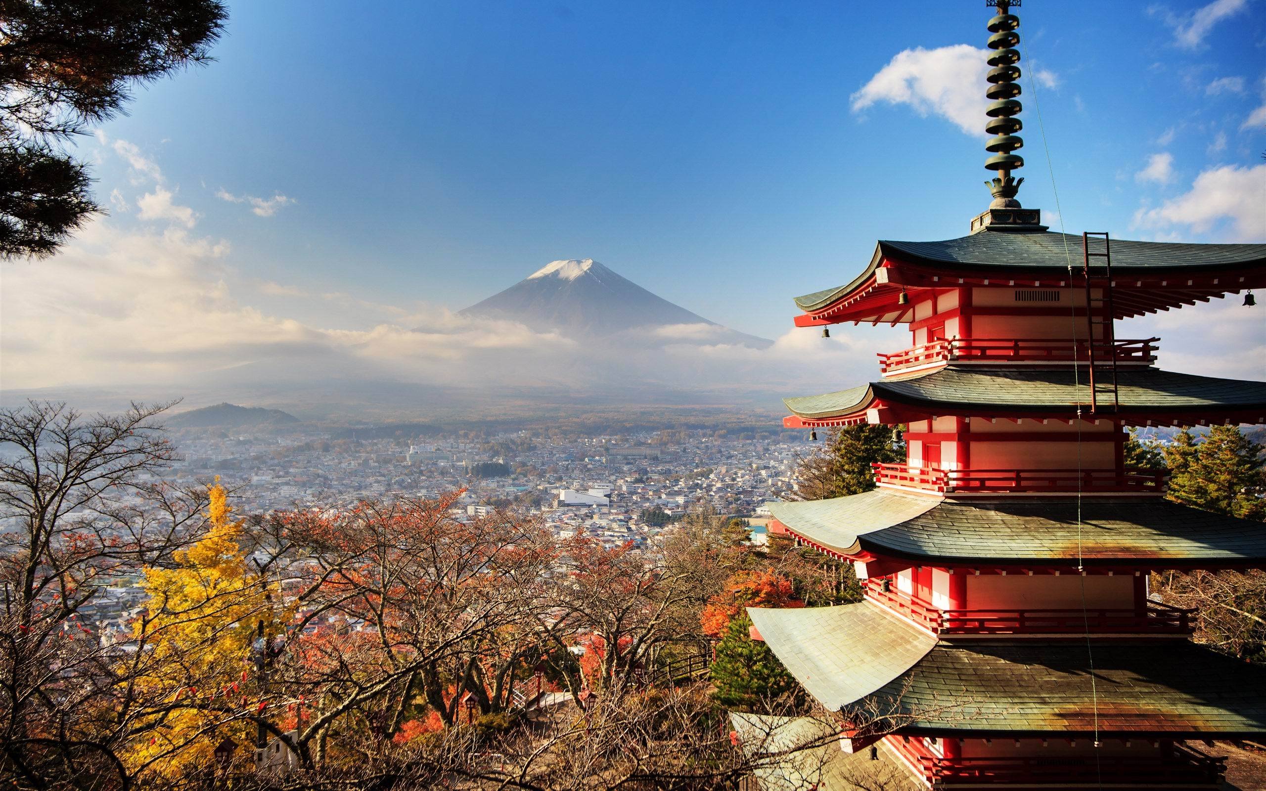 旅游胜地 日本 浅草寺 富士山