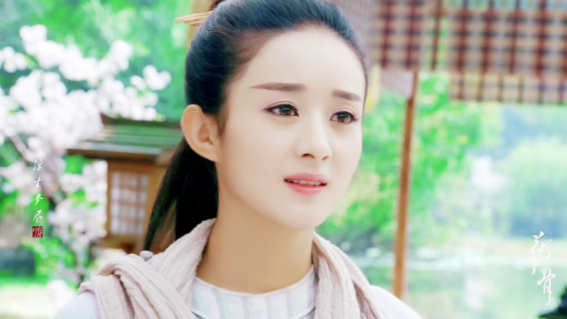 赵丽颖 小骨 花千骨 演员 美女 明星